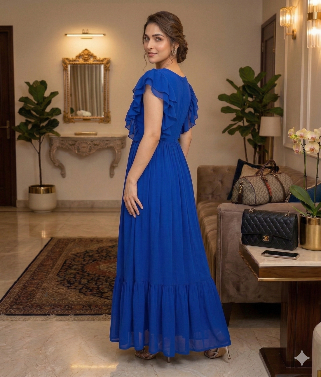 Royal Blue Maxi