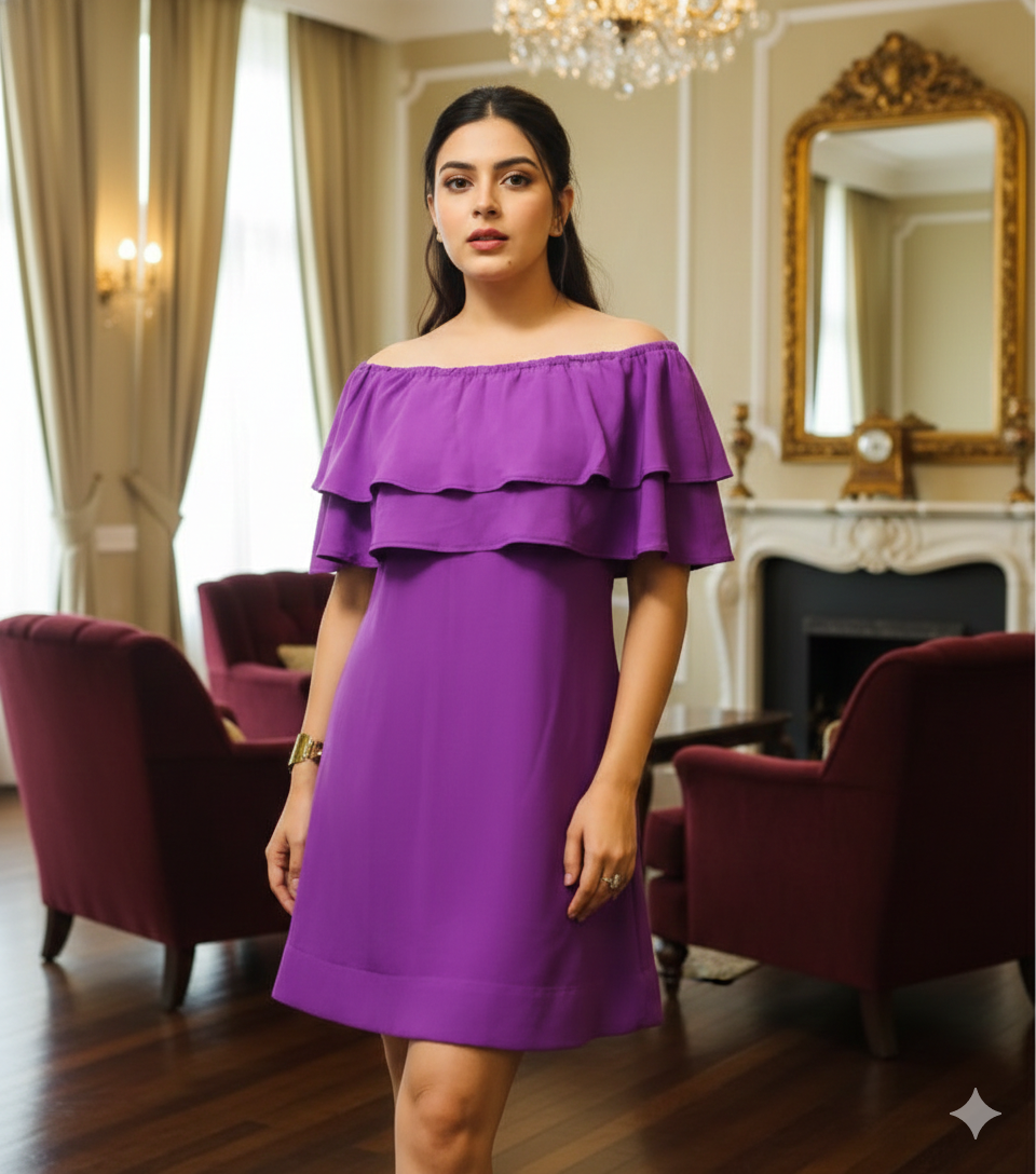 Double Flare Dress