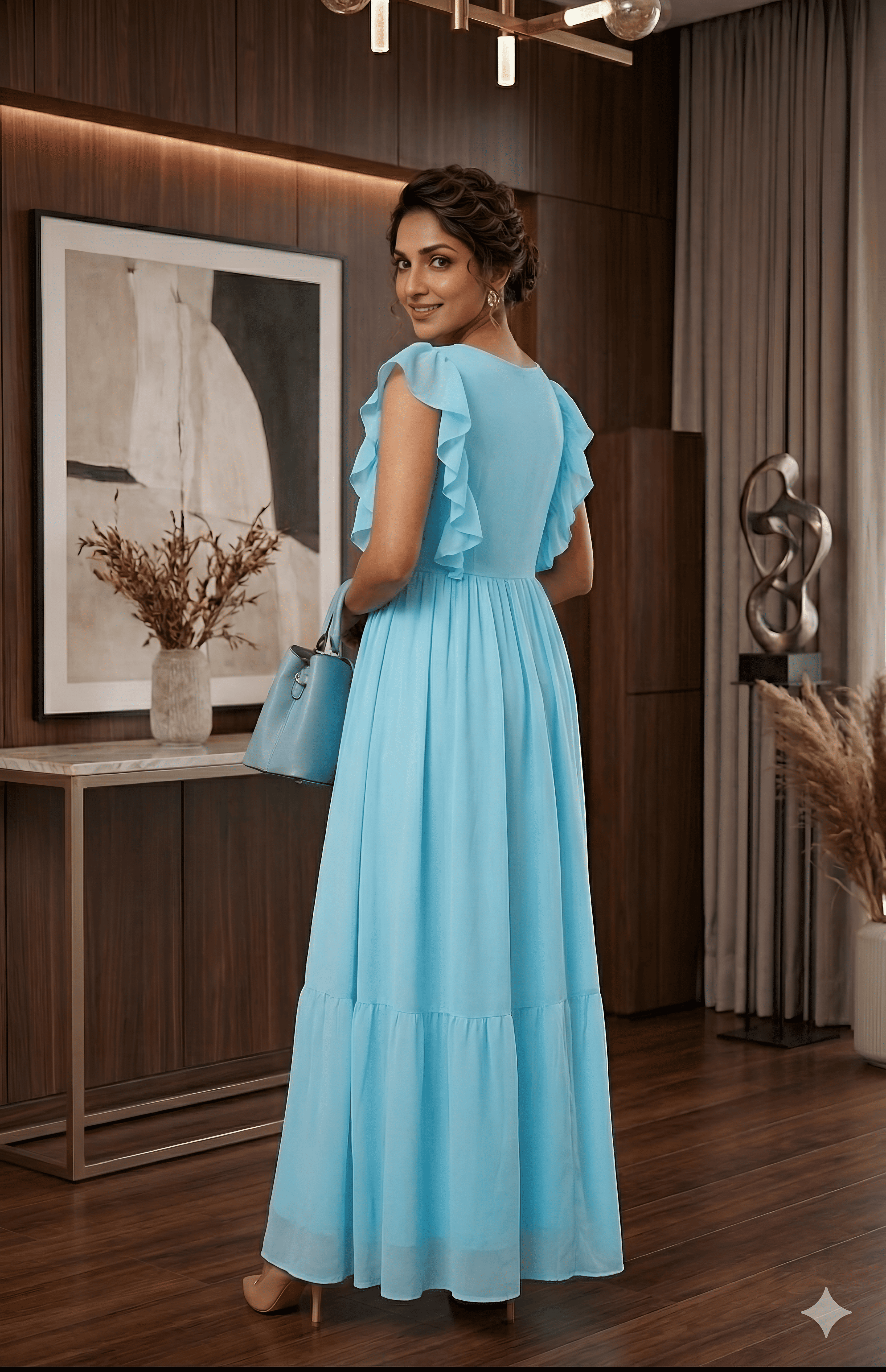 Sky Blue Stunning Maxi