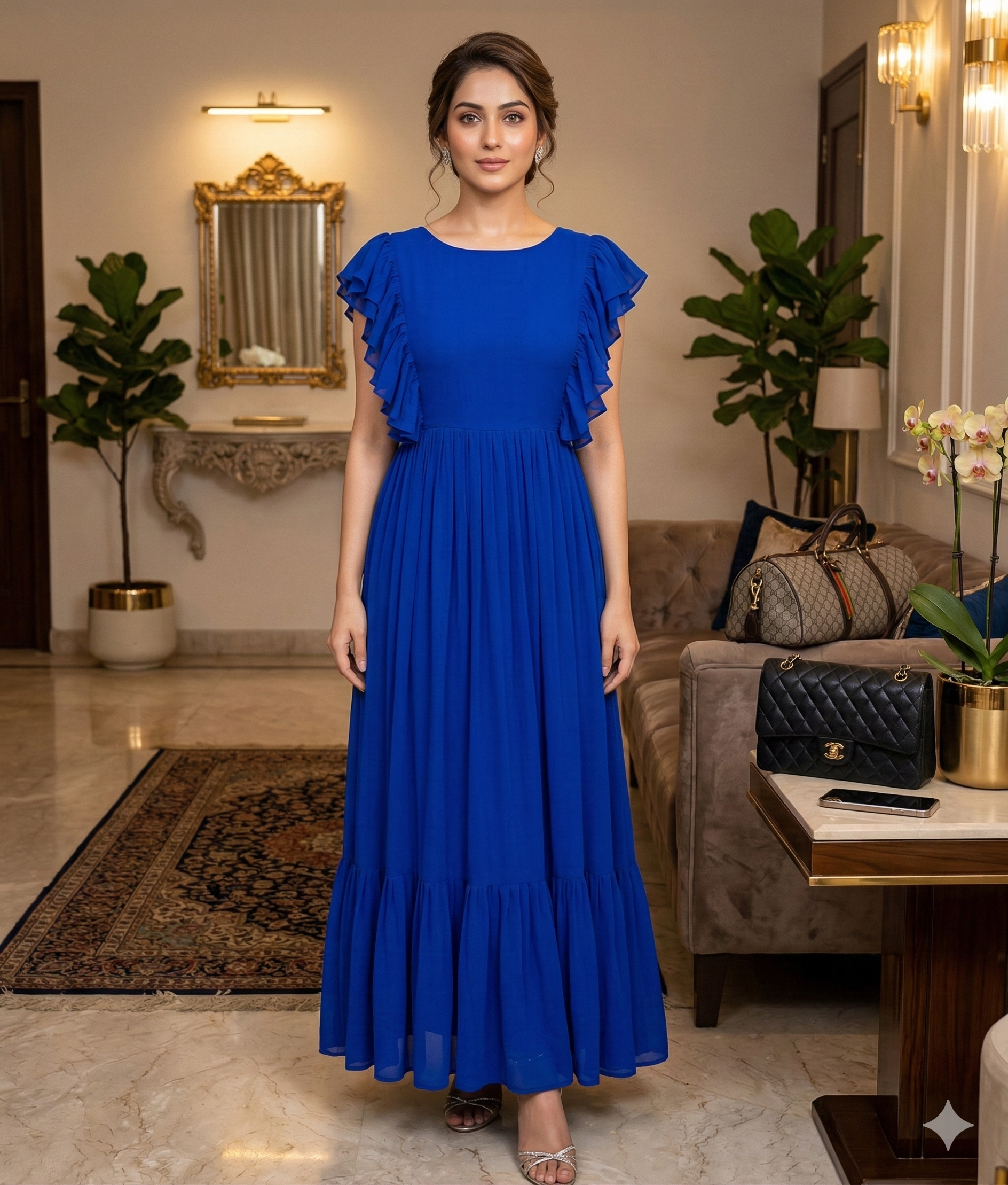 Royal Blue Maxi