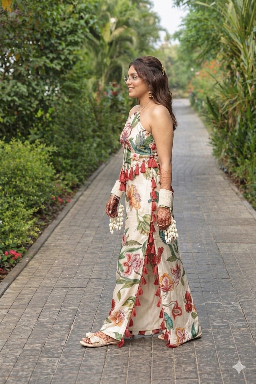 Carnival Mehendi Bridal Co-Ord