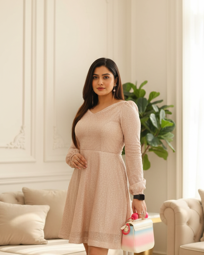 Rose Gold Dress