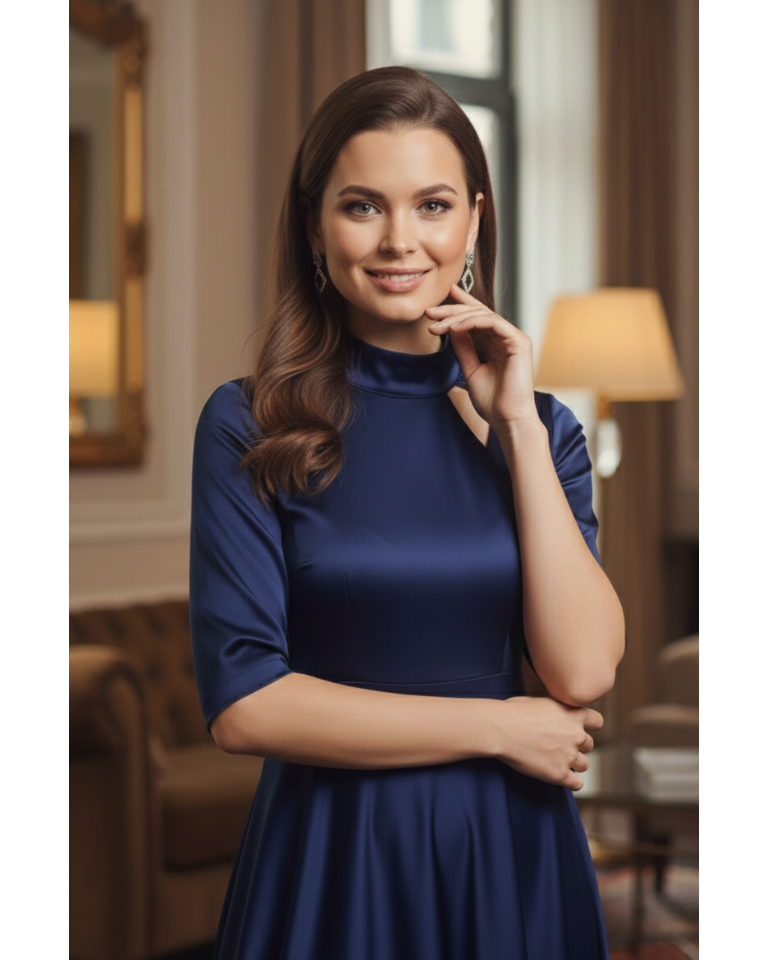 Satin Dress