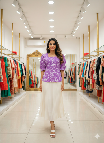 Lilac Breeze Button-Up