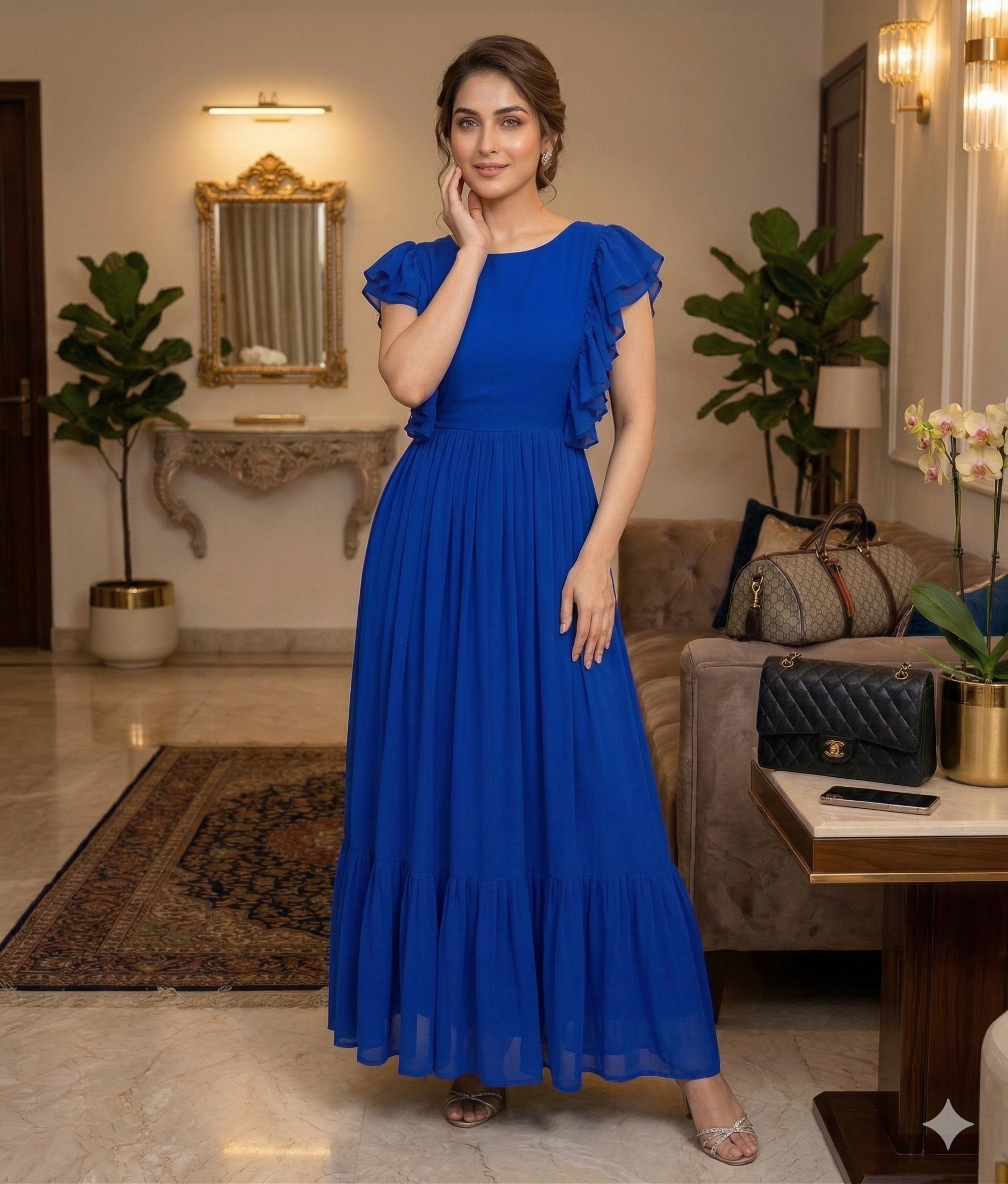 Royal Blue Maxi