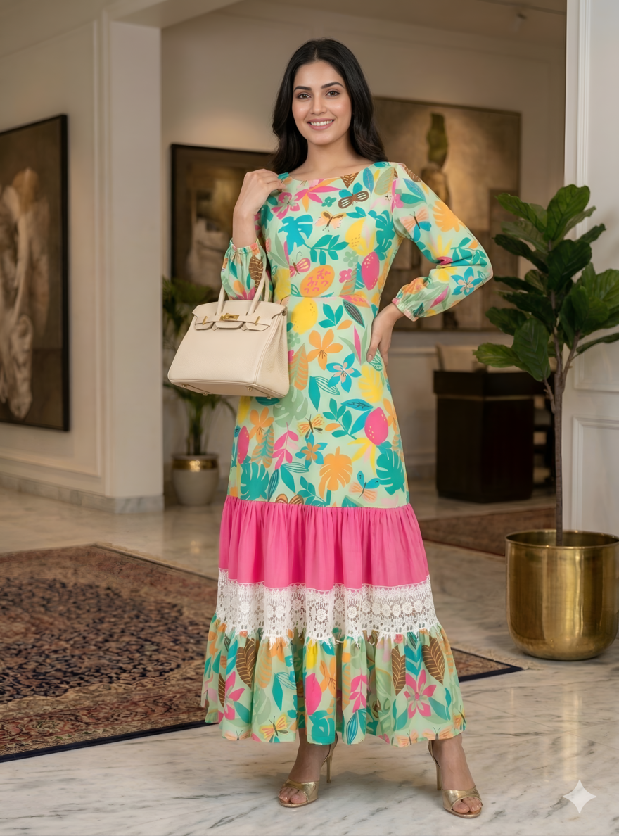 Mint Vacation Maxi