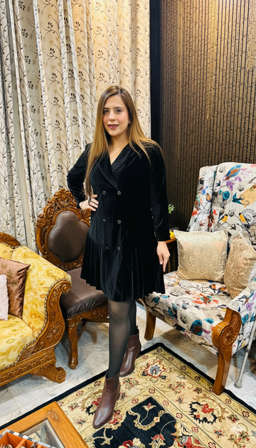 Black Blazer Dress