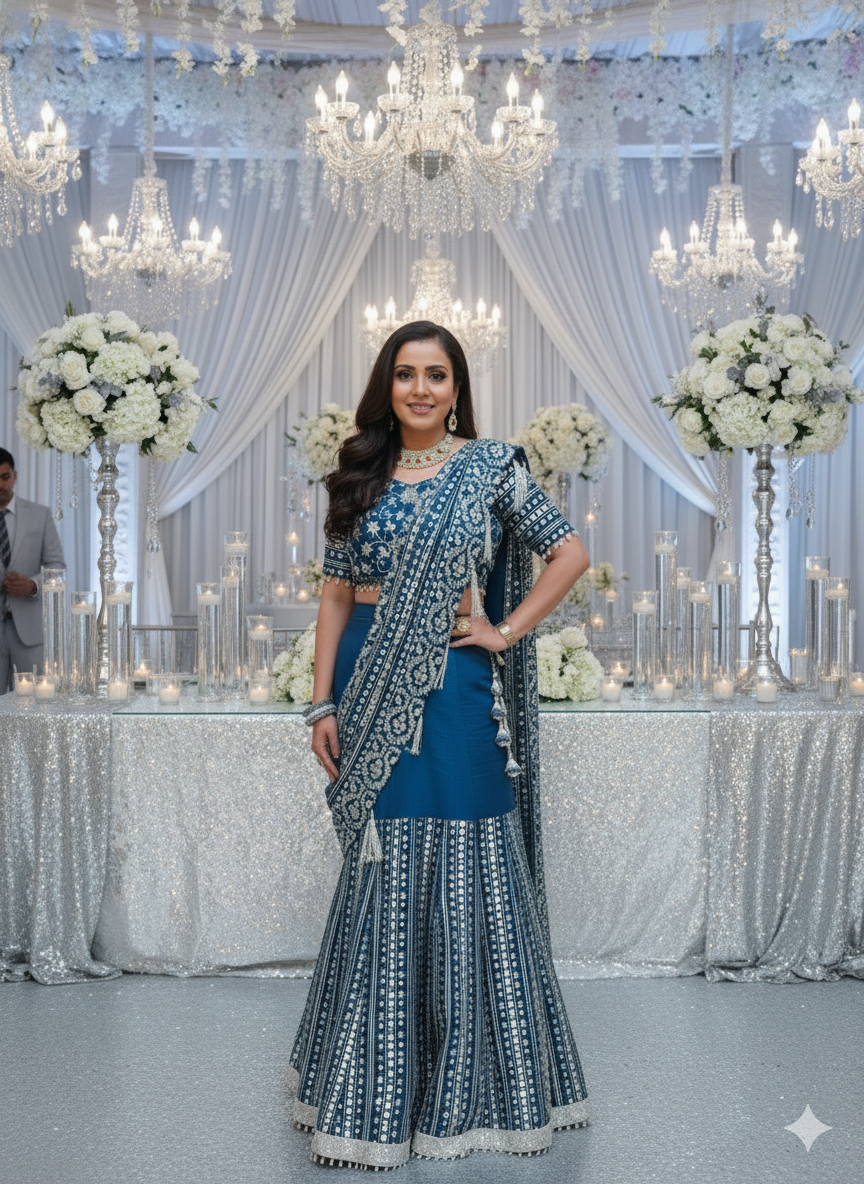 Bespoke Peacock Saree