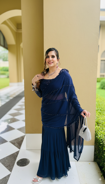 Date me Karva Fish Cut Saree (NG)