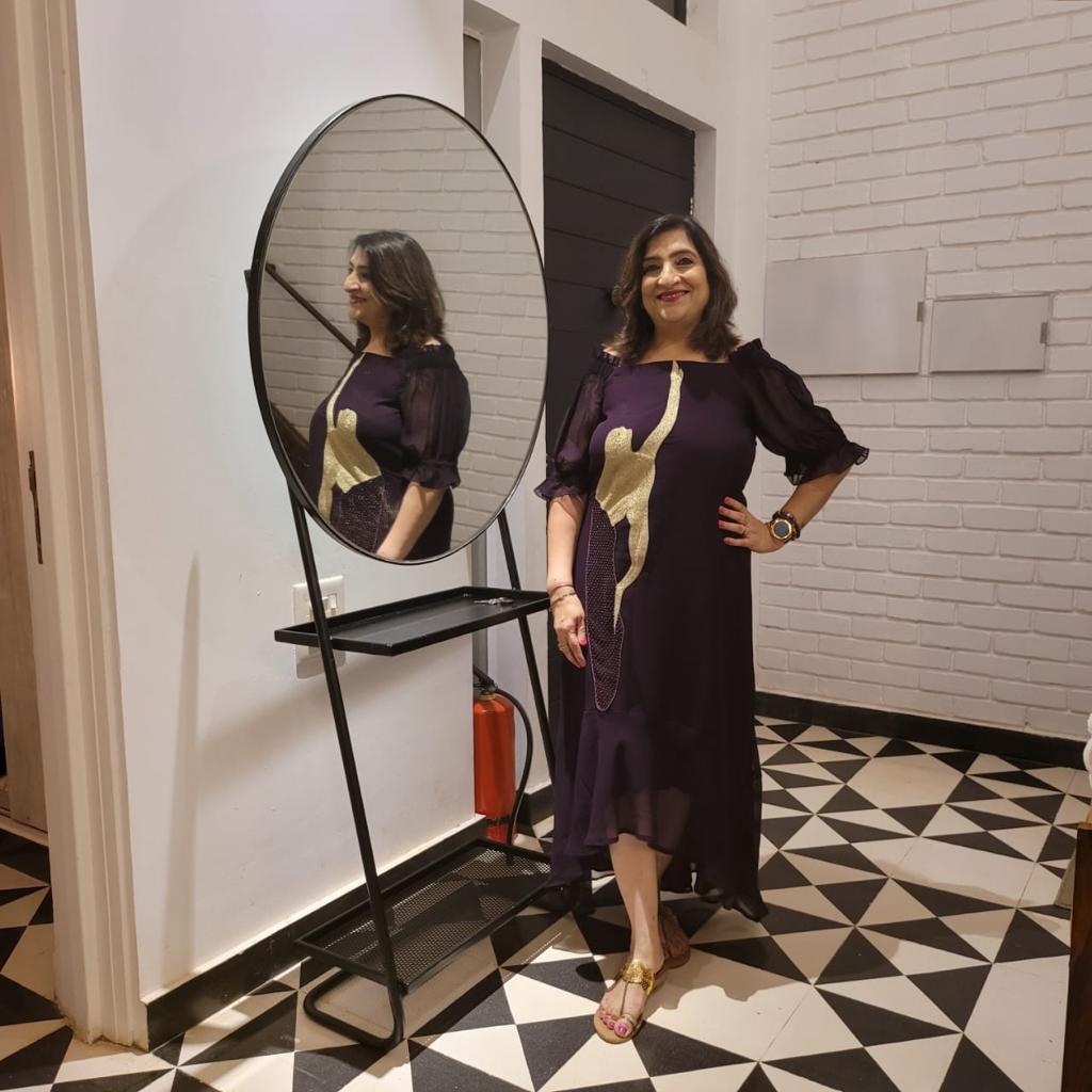 Wine Girl Midi Dress