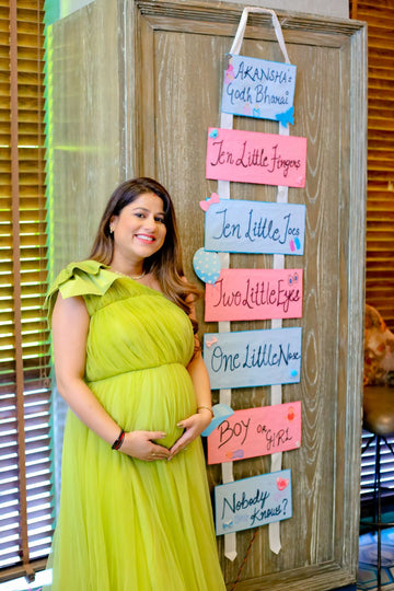 Lemon Green Bow Gown