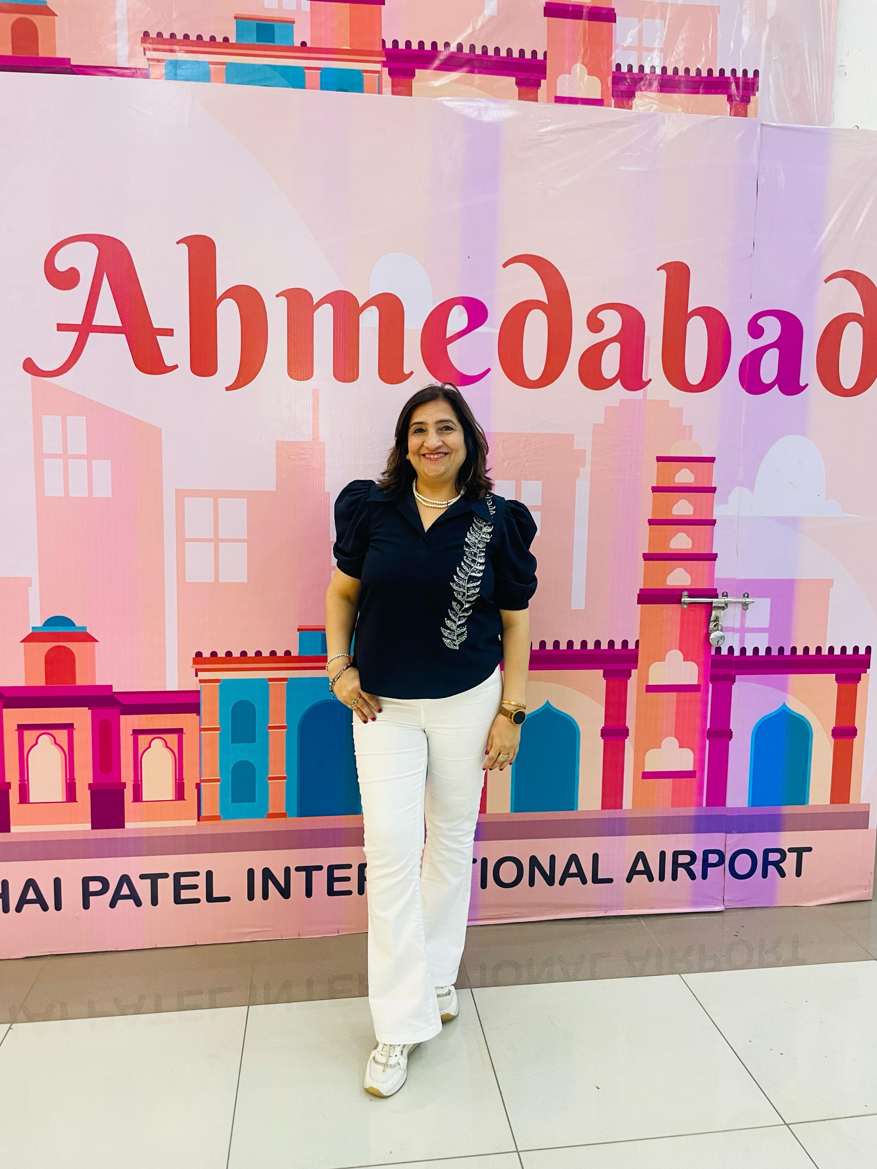 Navy Blue Hand Embroidered Top