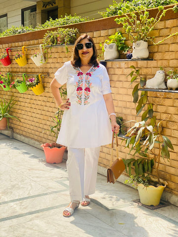 White Classic Co-ord
