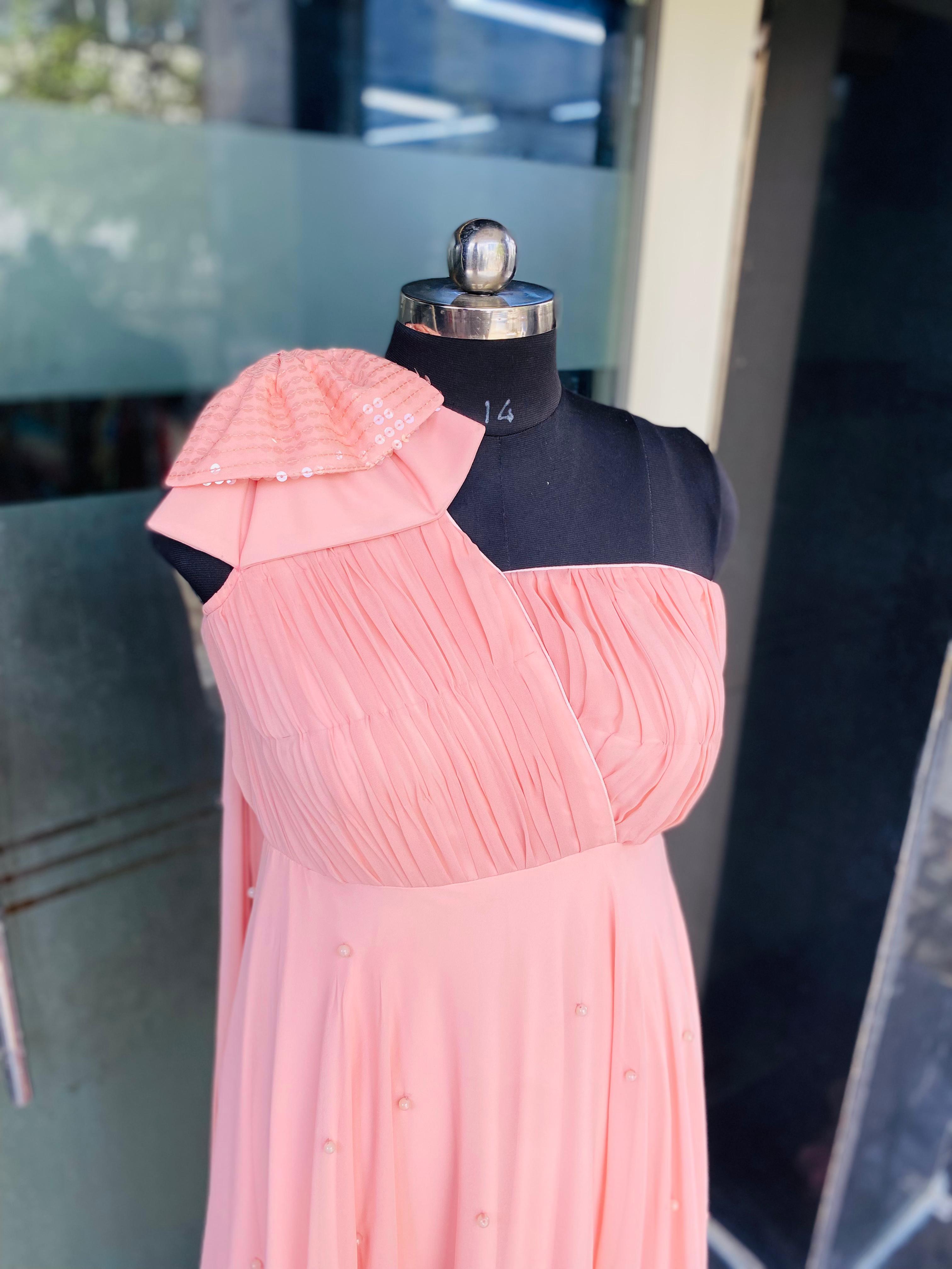 Peach Pear-Lite Gown