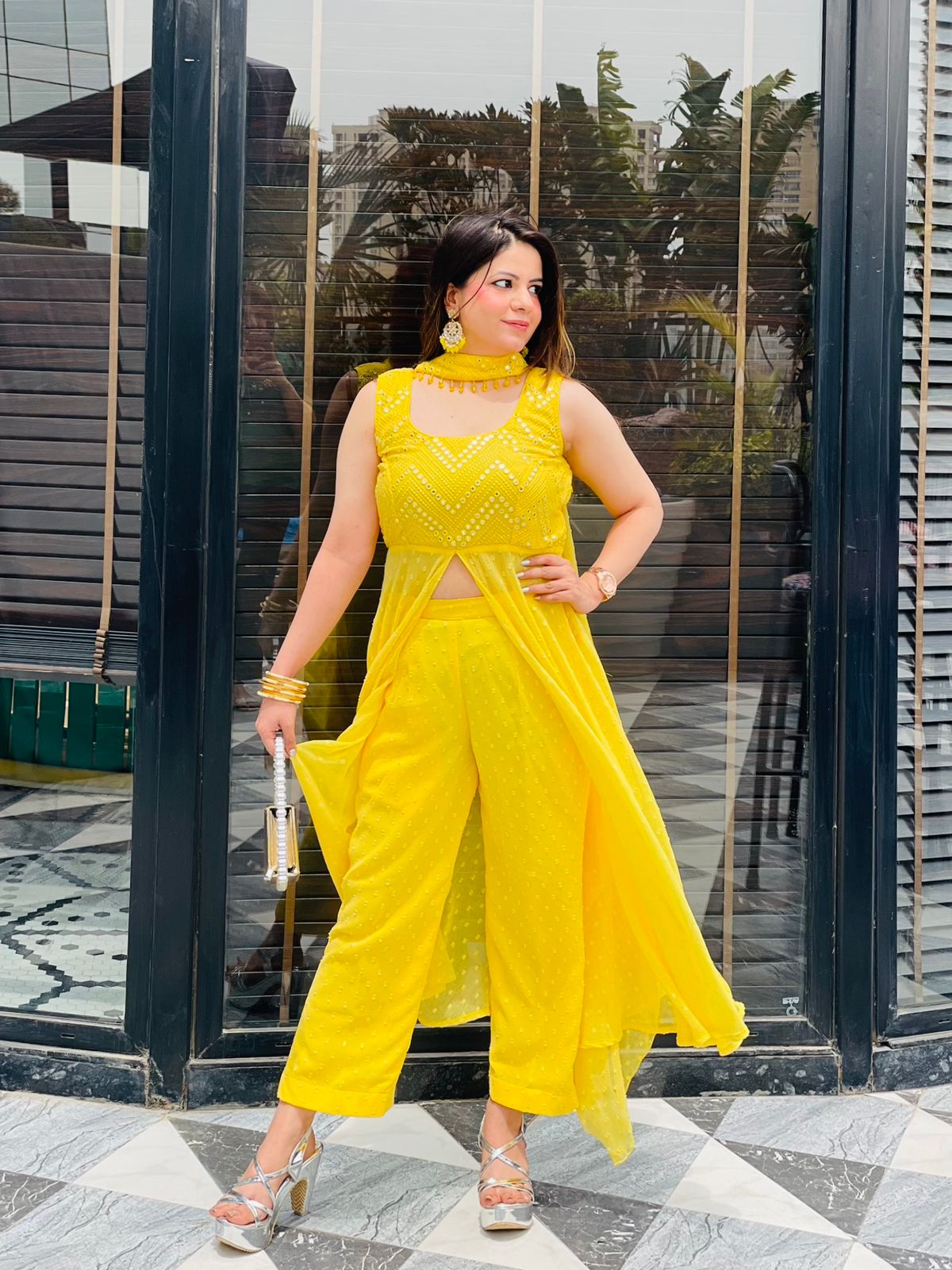 Yellow Rakhi Special Suit