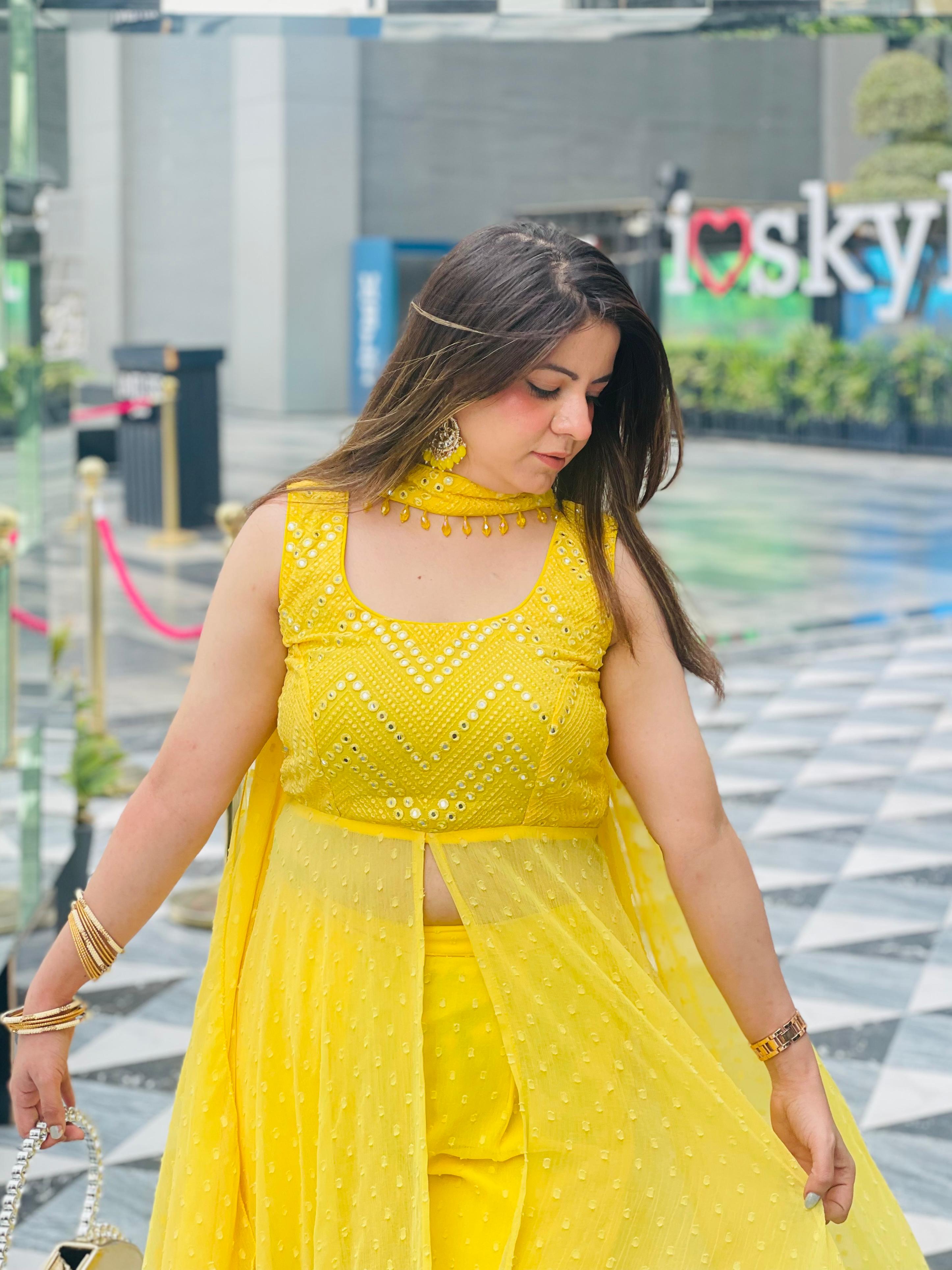 Yellow Rakhi Special Suit