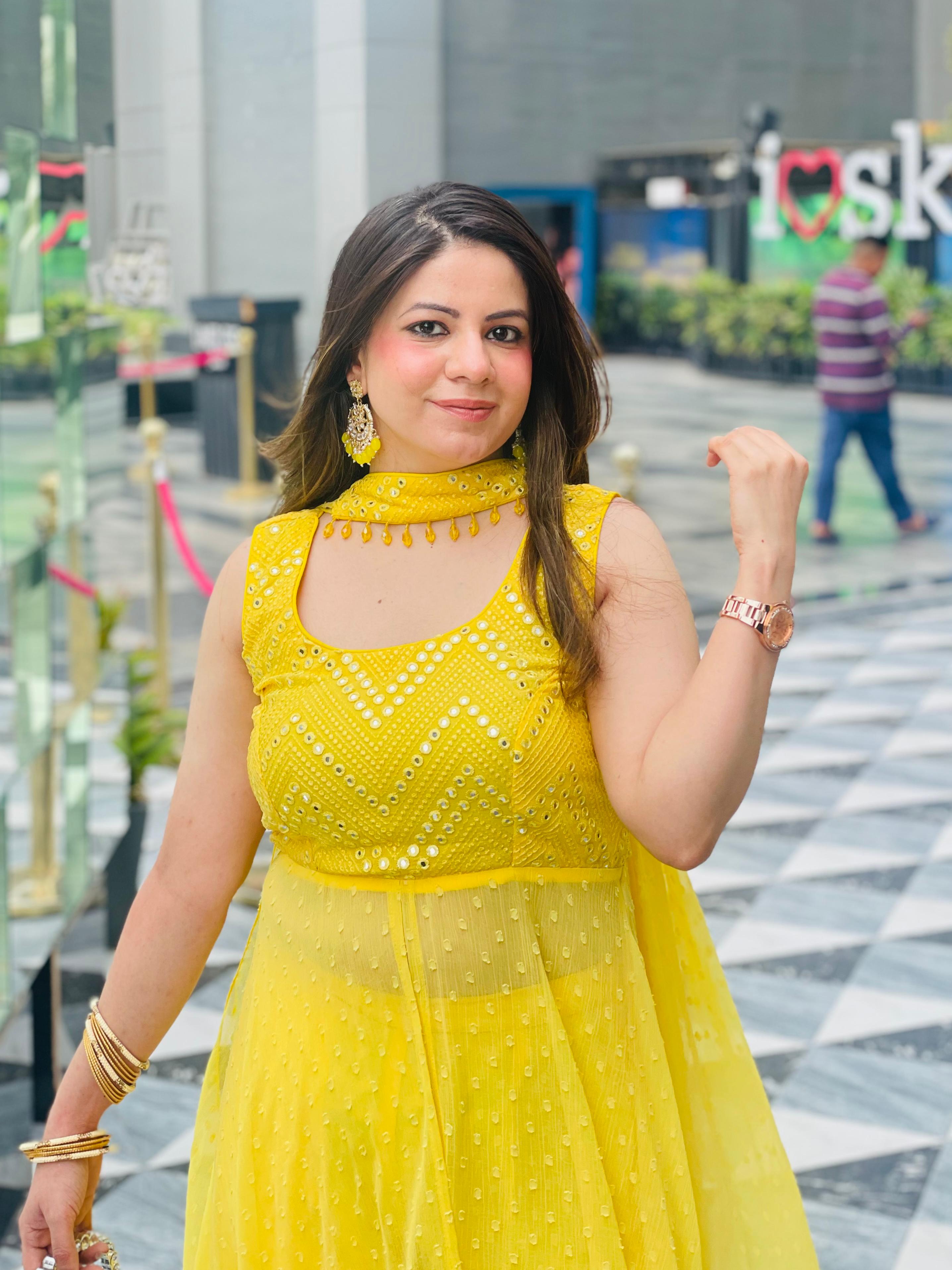 Yellow Rakhi Special Suit