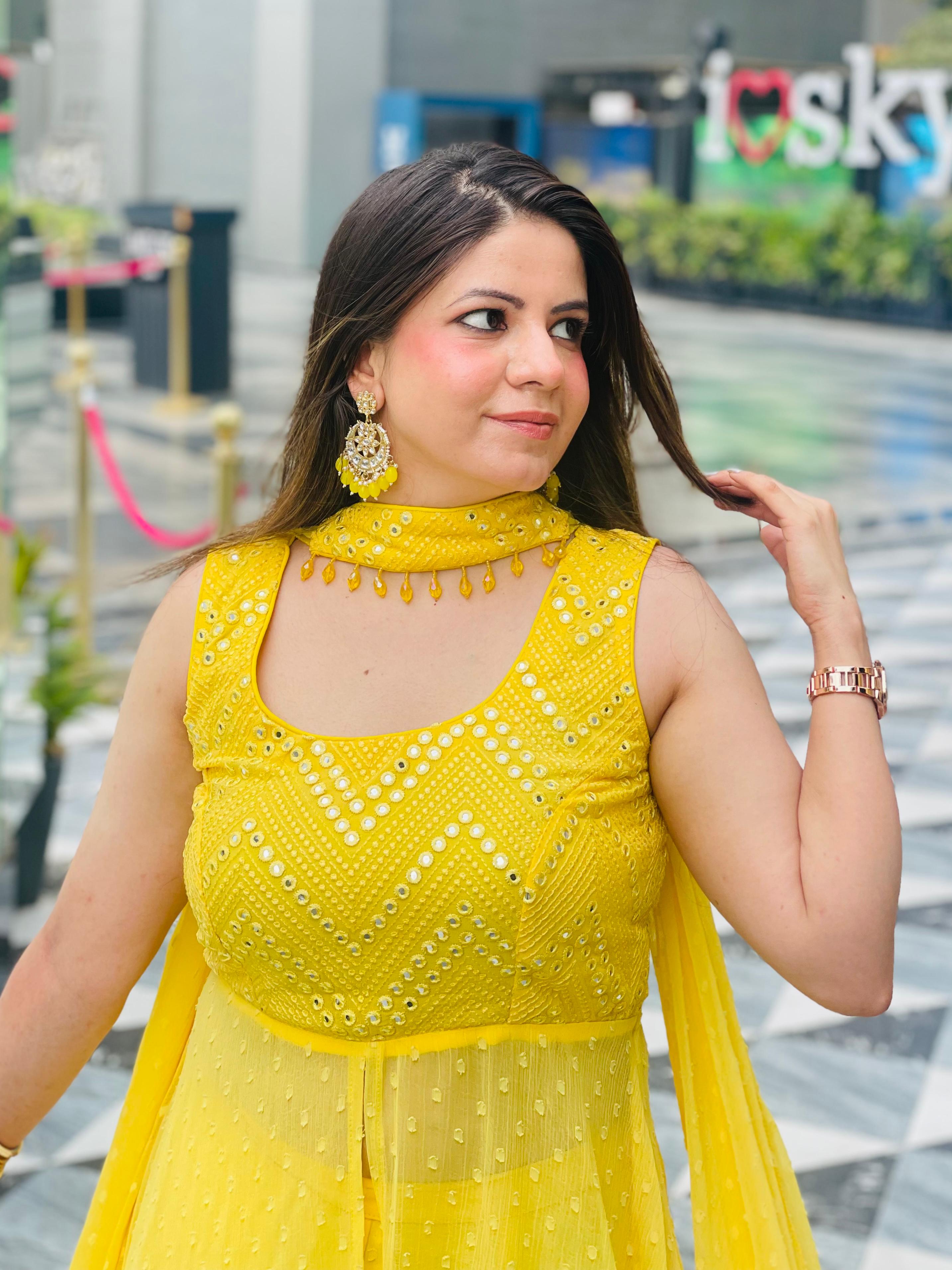 Yellow Rakhi Special Suit