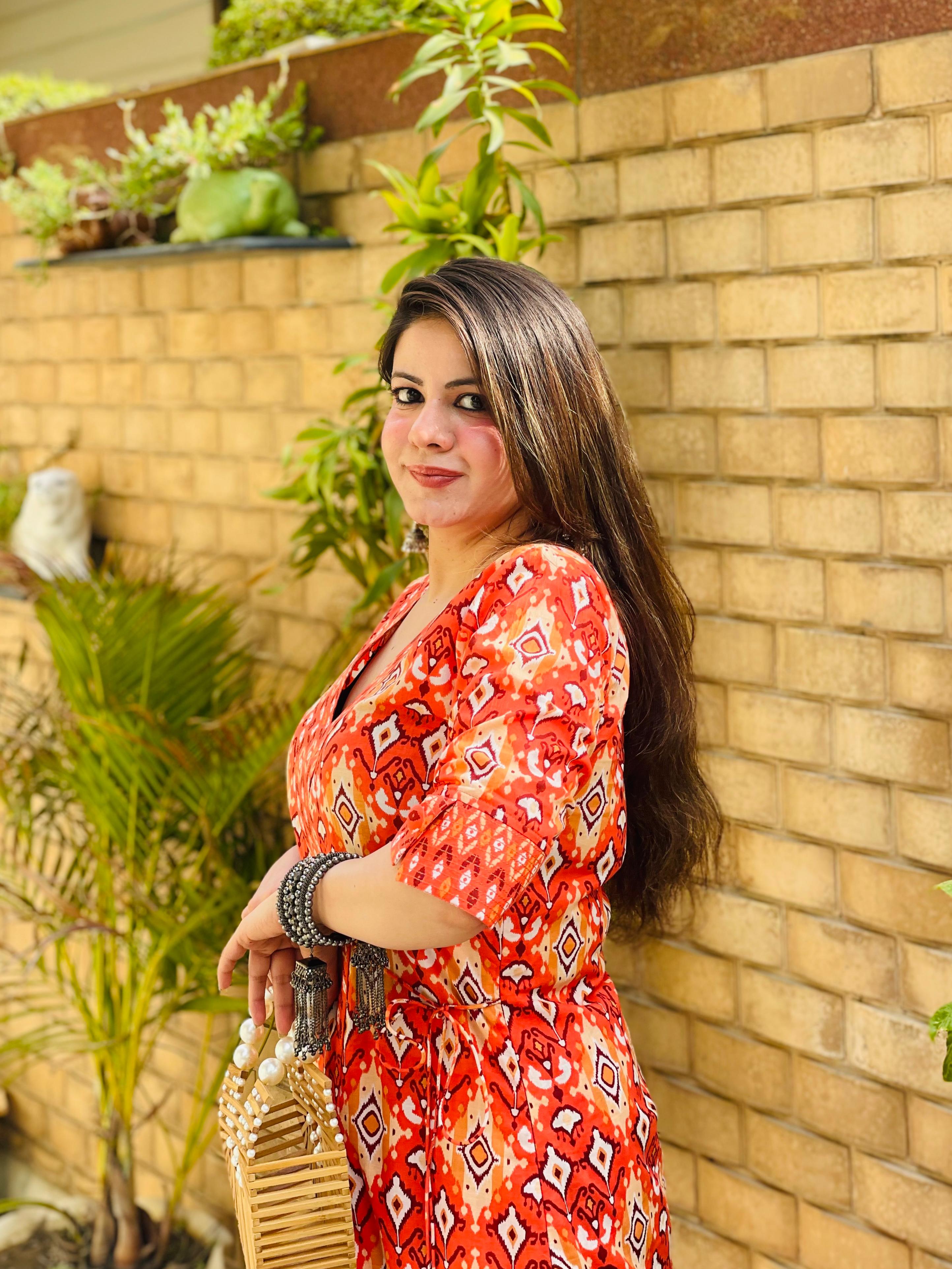 Burnt Orange Cotton Co-Ord