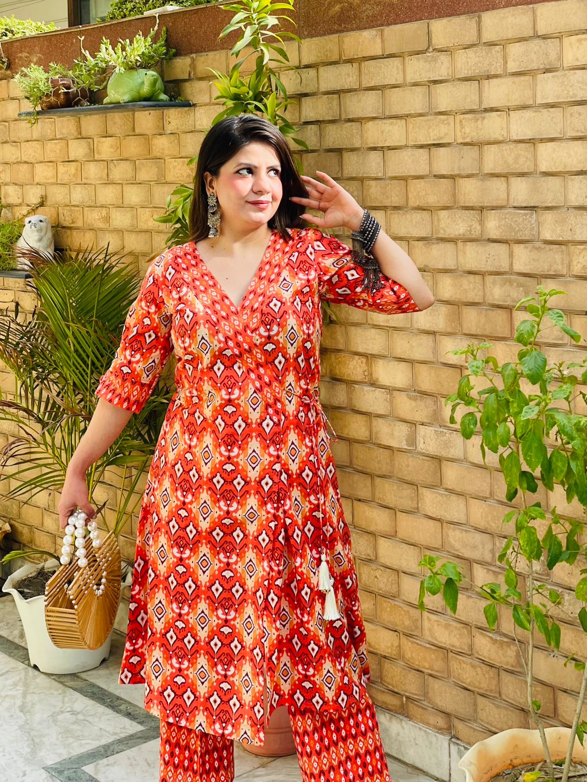 Burnt Orange Cotton Co-Ord