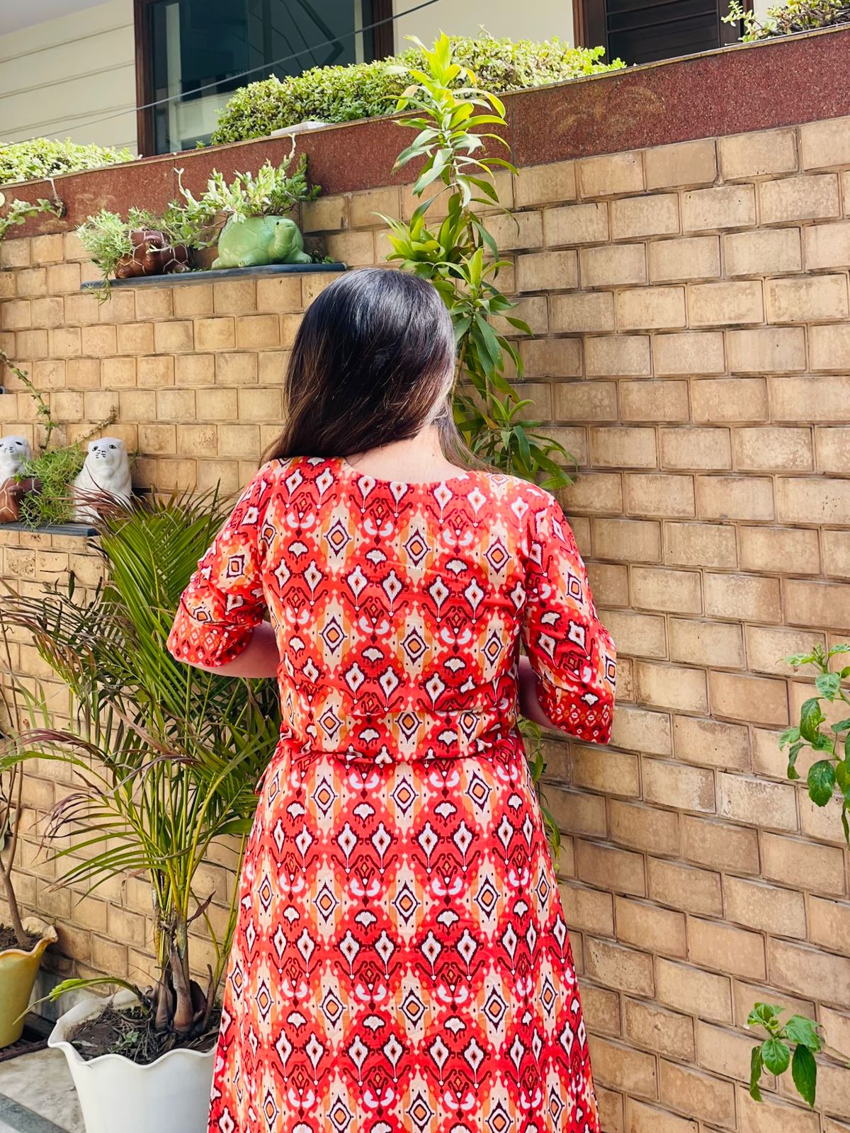 Burnt Orange Cotton Co-Ord