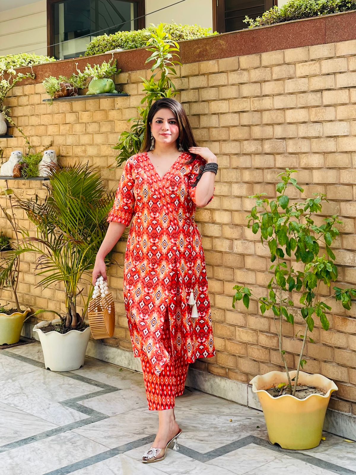 Burnt Orange Cotton Co-Ord