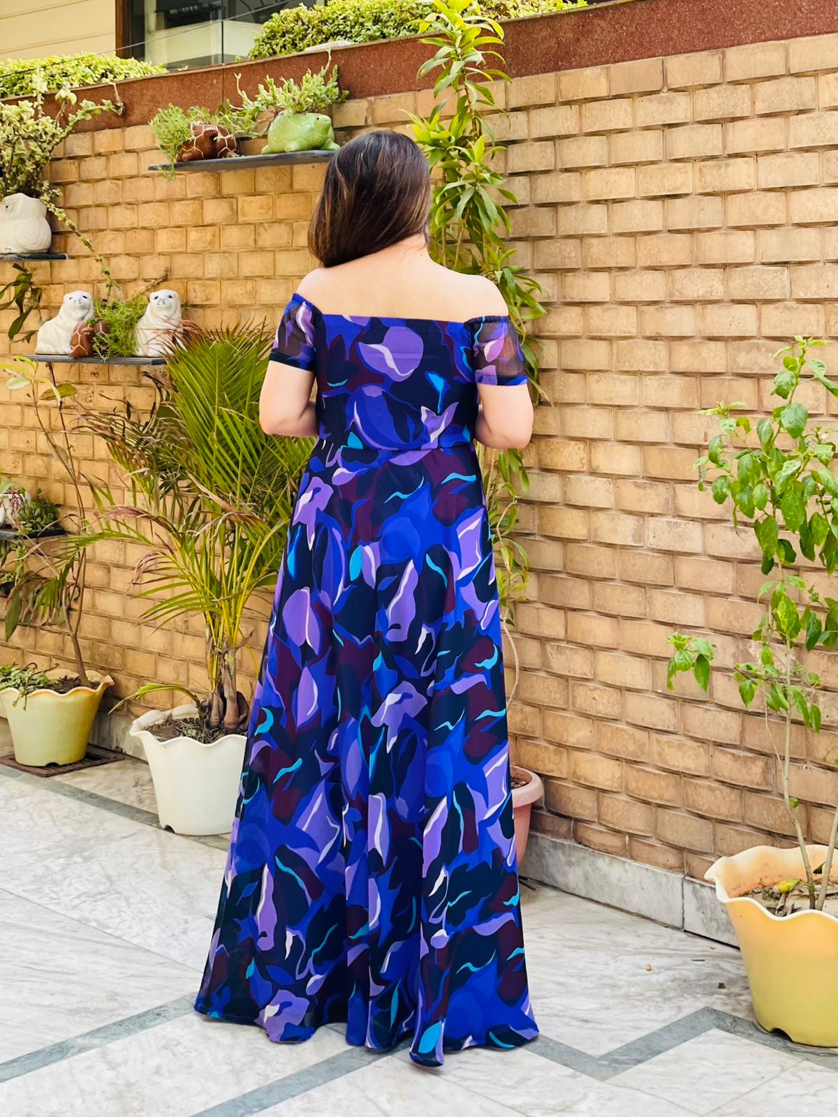 Purple Trouble Maxi Dress