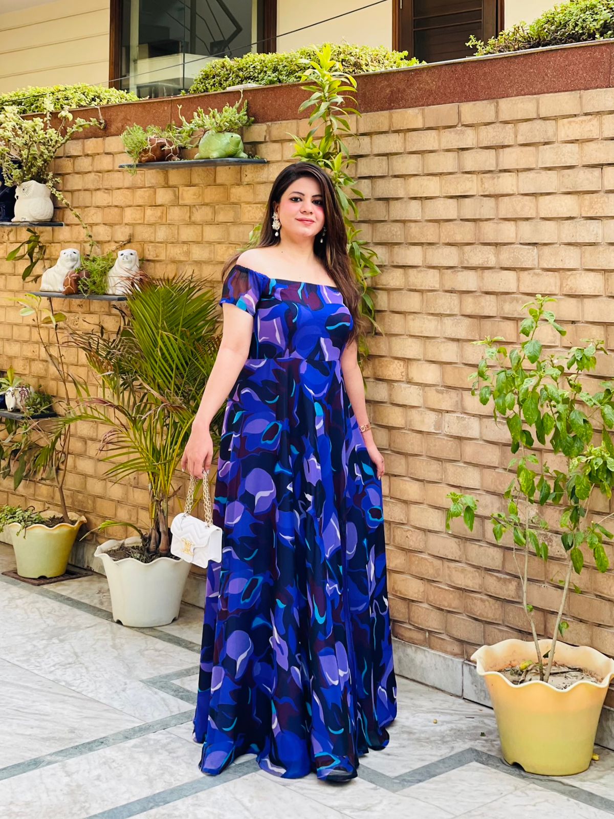 Purple Trouble Maxi Dress