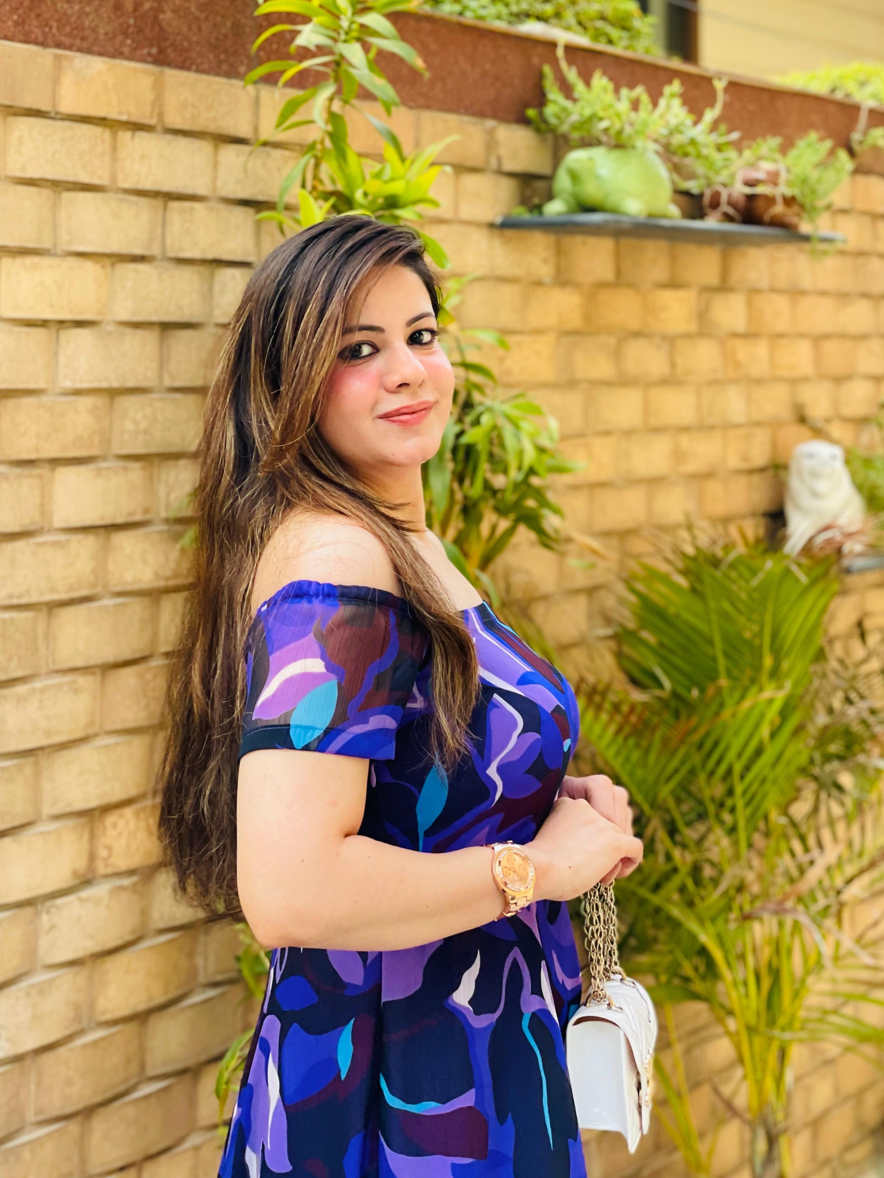 Purple Trouble Maxi Dress