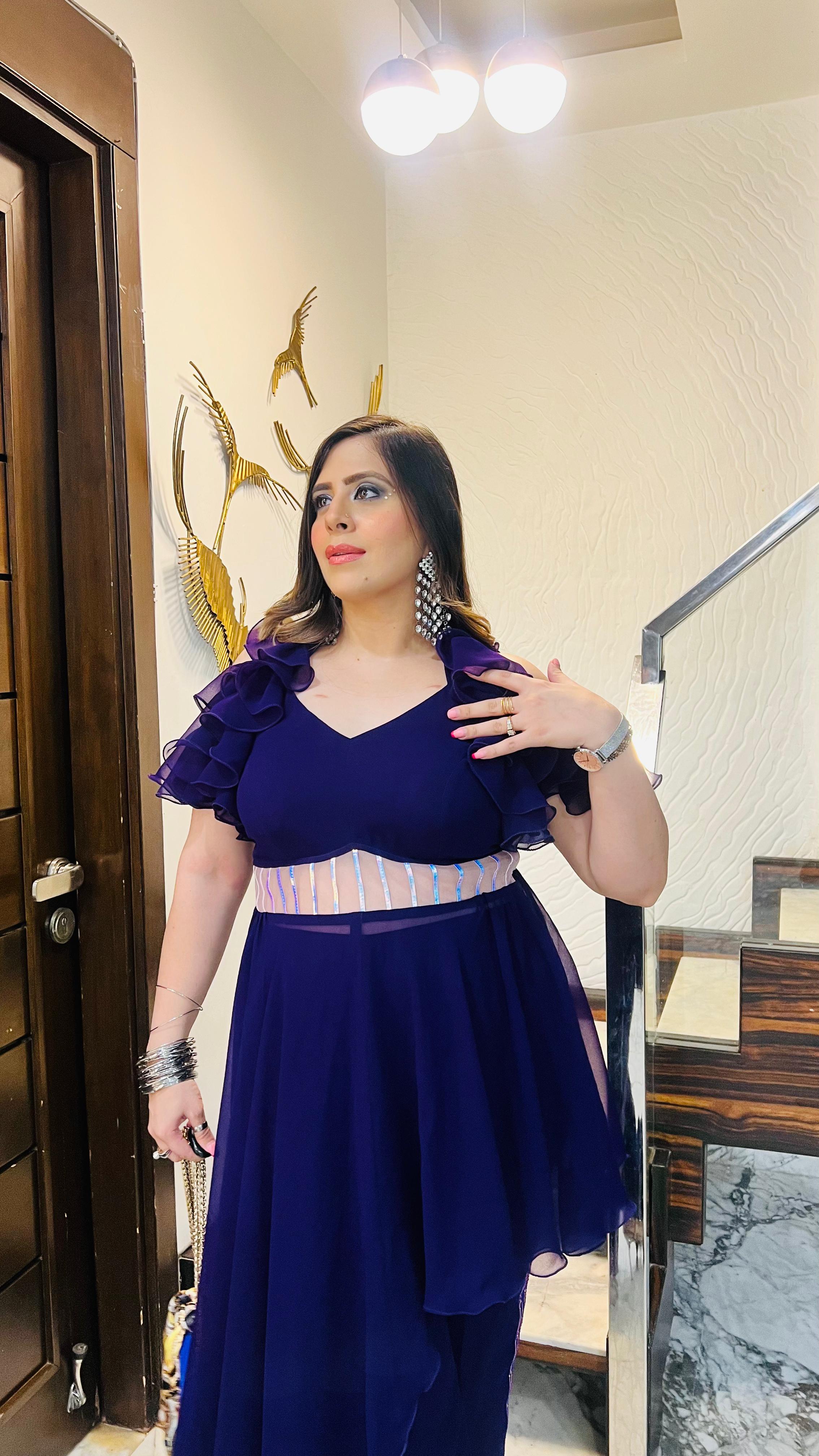 Purple Holographic Co-Ord