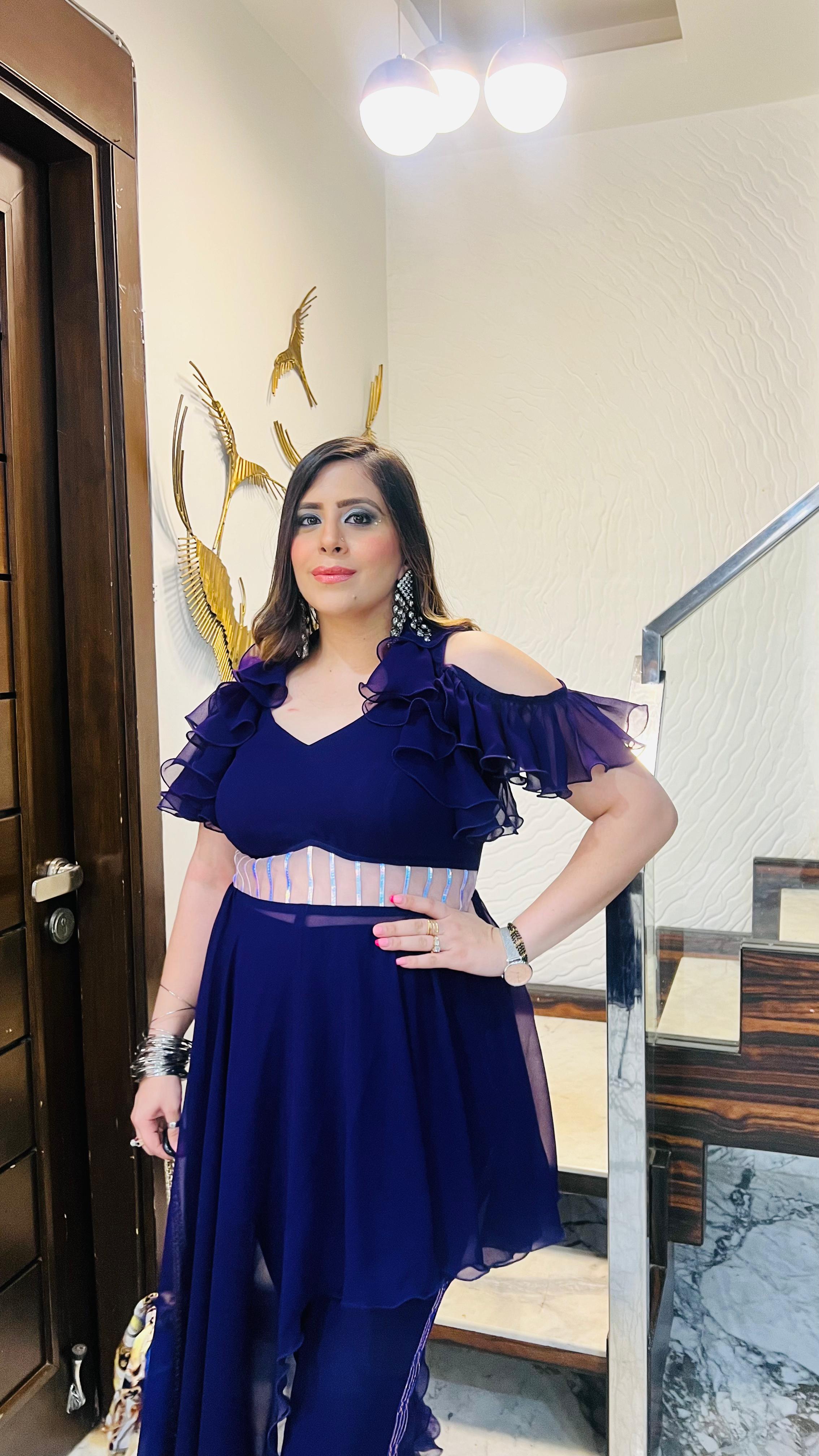 Purple Holographic Co-Ord