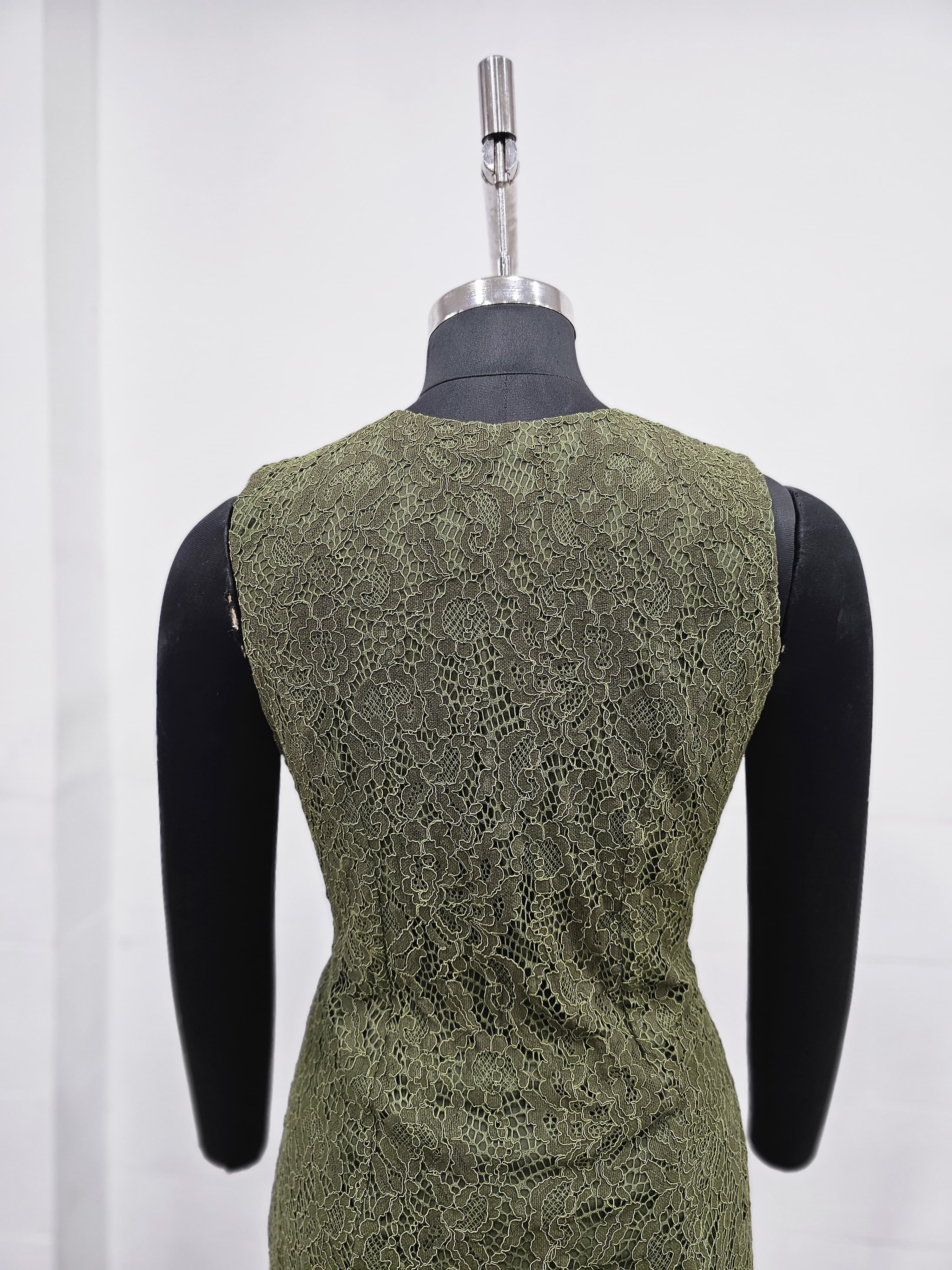 Olive Green Chantilly Co-Ord