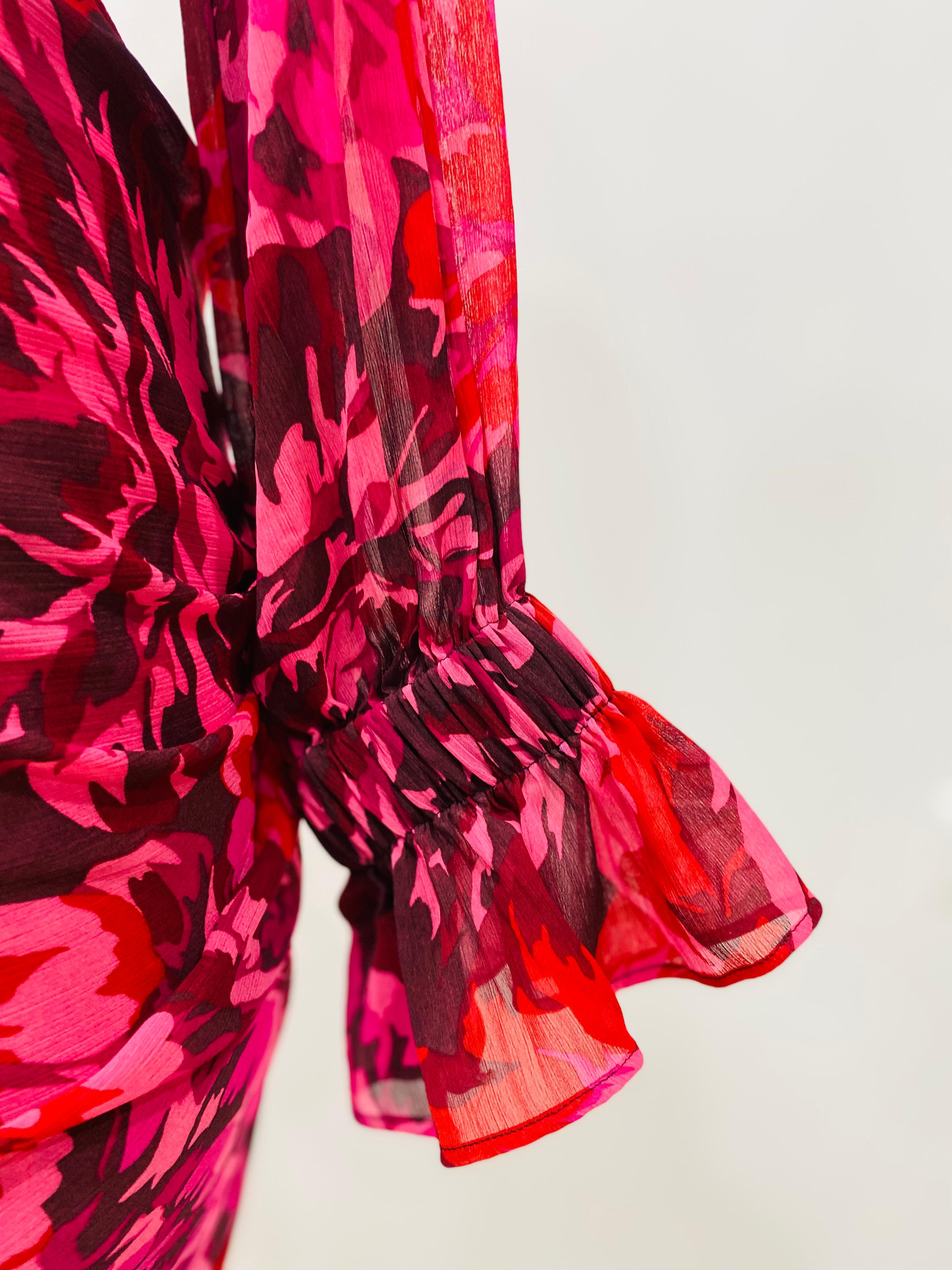 Rosy Hues Maxi Saree