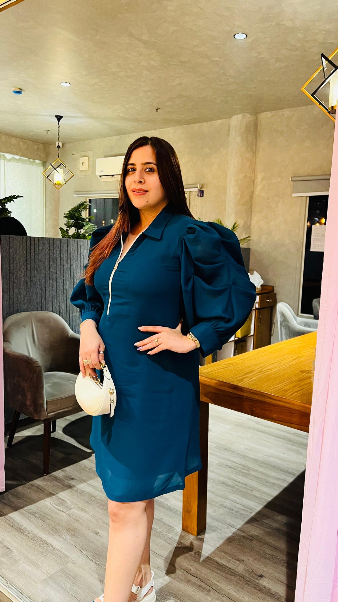 Peacock EXTRA-Vegant Dress