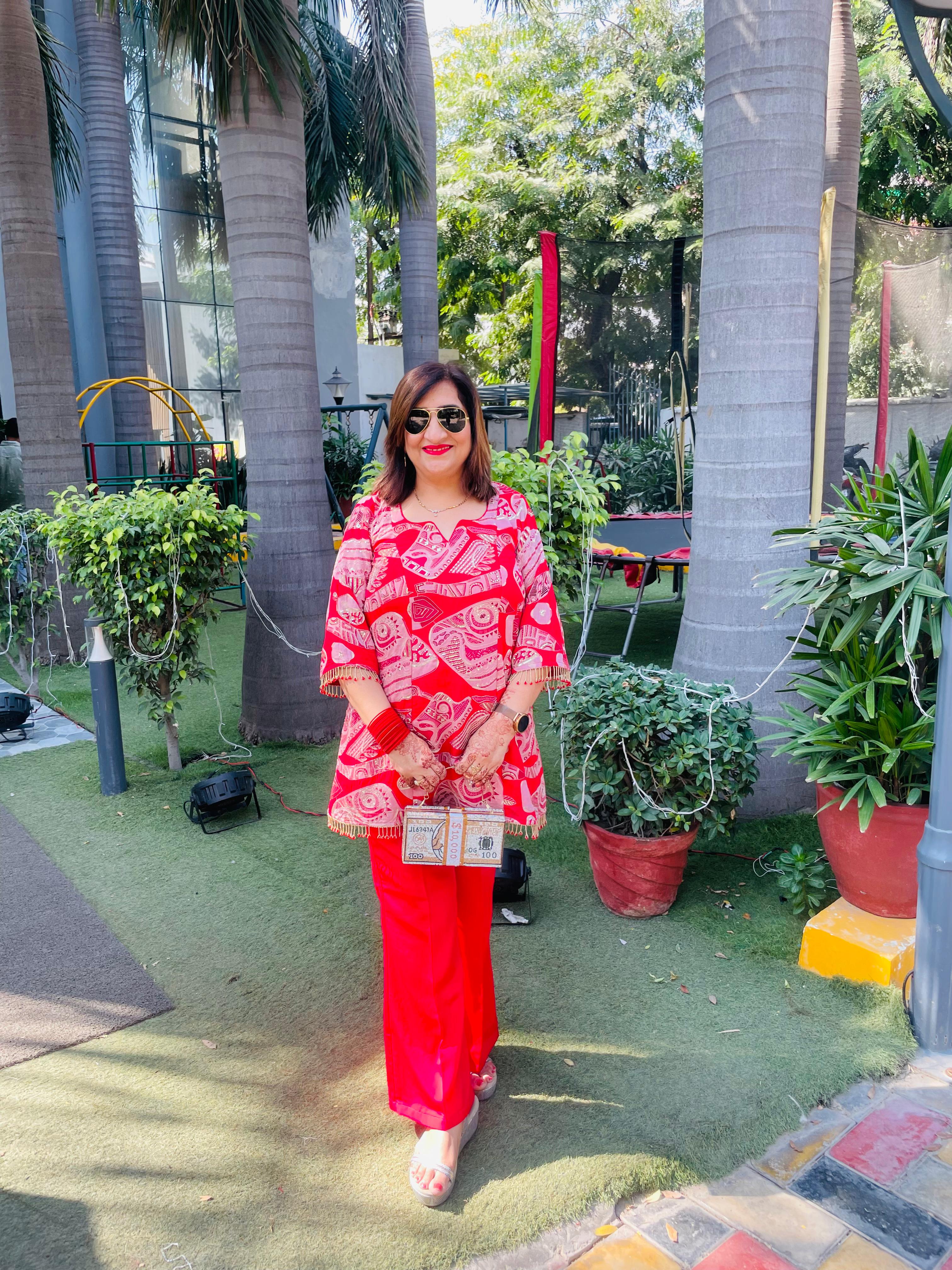 Cherry Red Festive Co-Ord