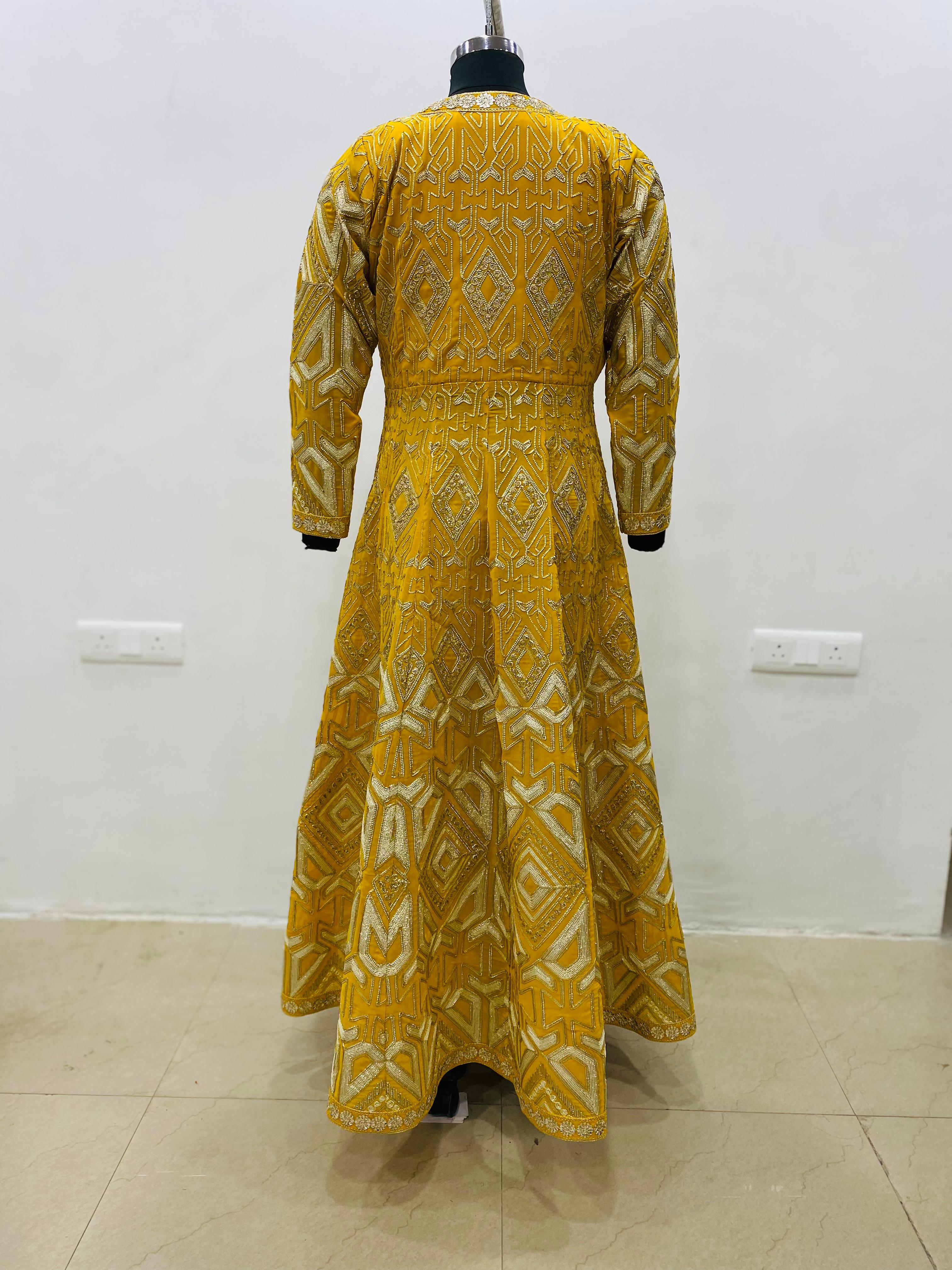 Winter Haldi Garara Set