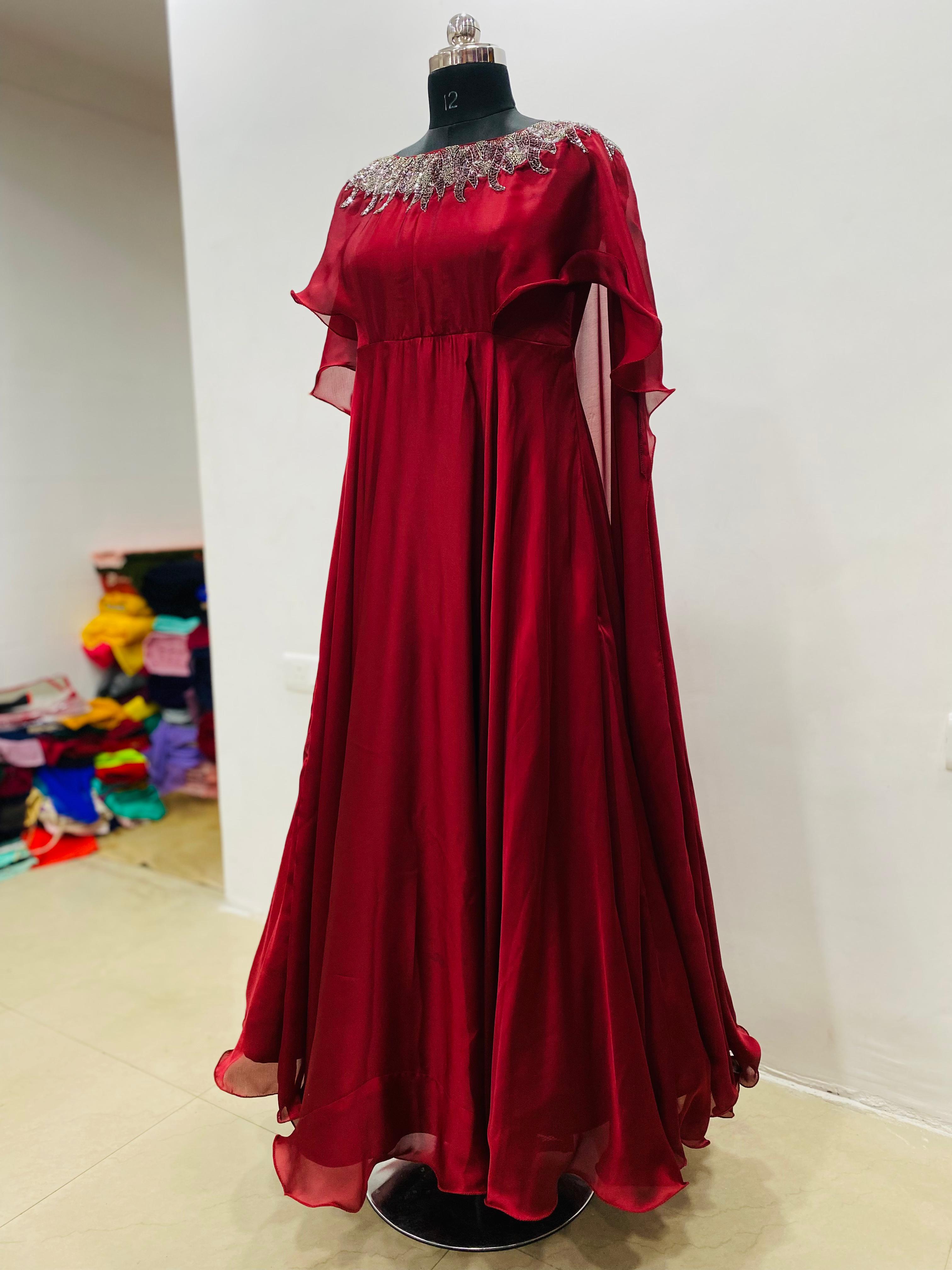 Cranberry Date Gown