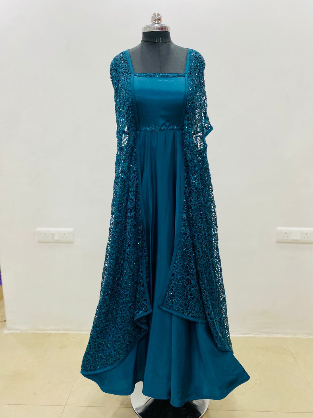 Peacock Cocktail Gown