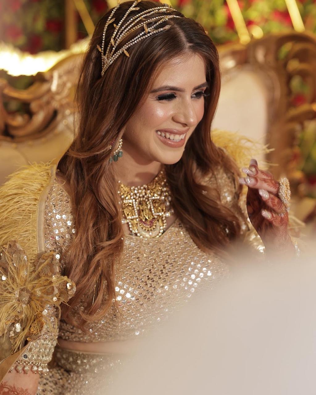 Golden Glamour Lehenga