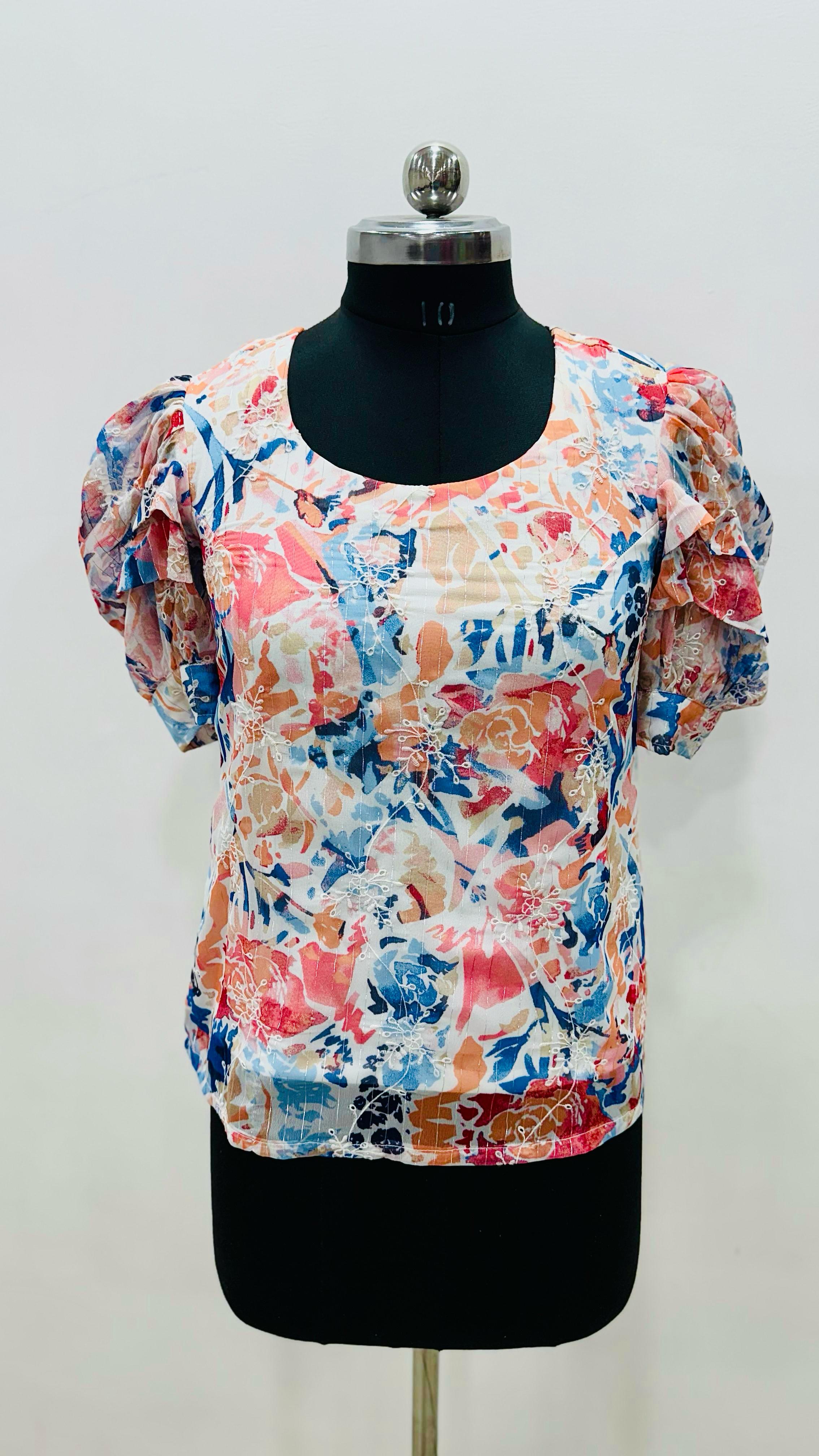 Multi-Colour Floral Top