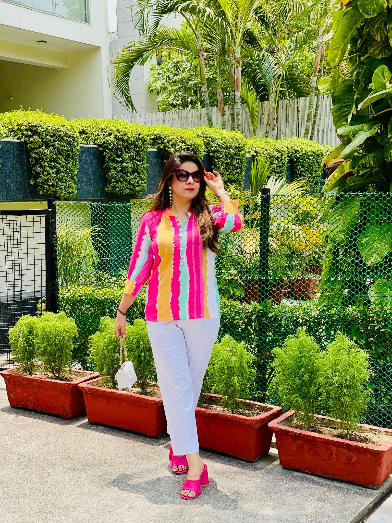 Pink Cotton Shirt