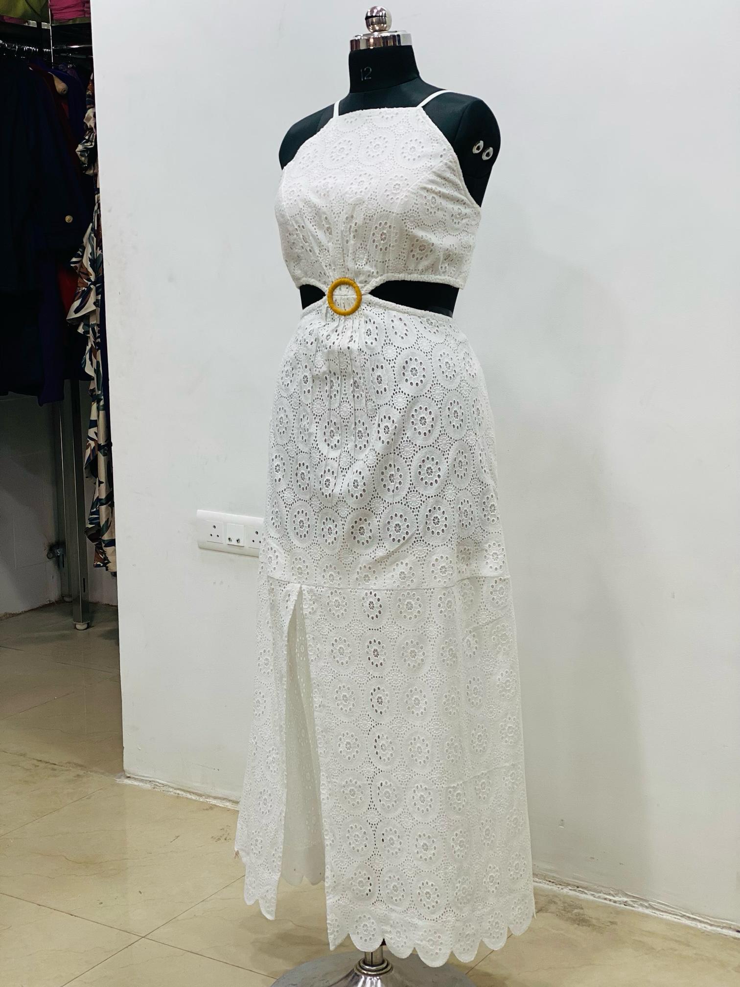 White Beach Maxi Dress