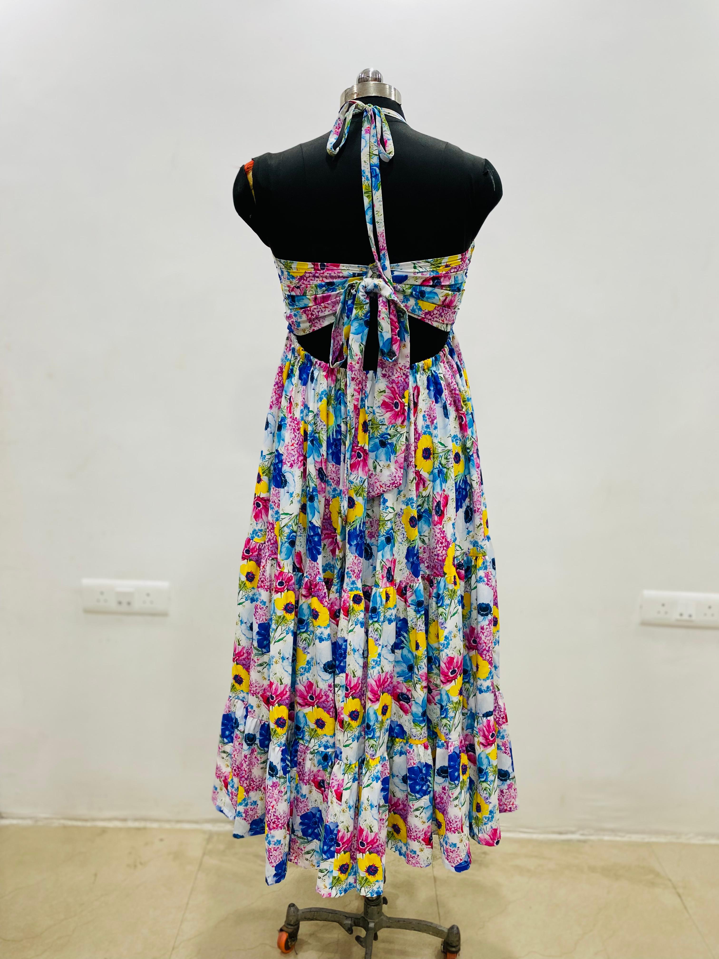 Summer Blossom Flow Maxi