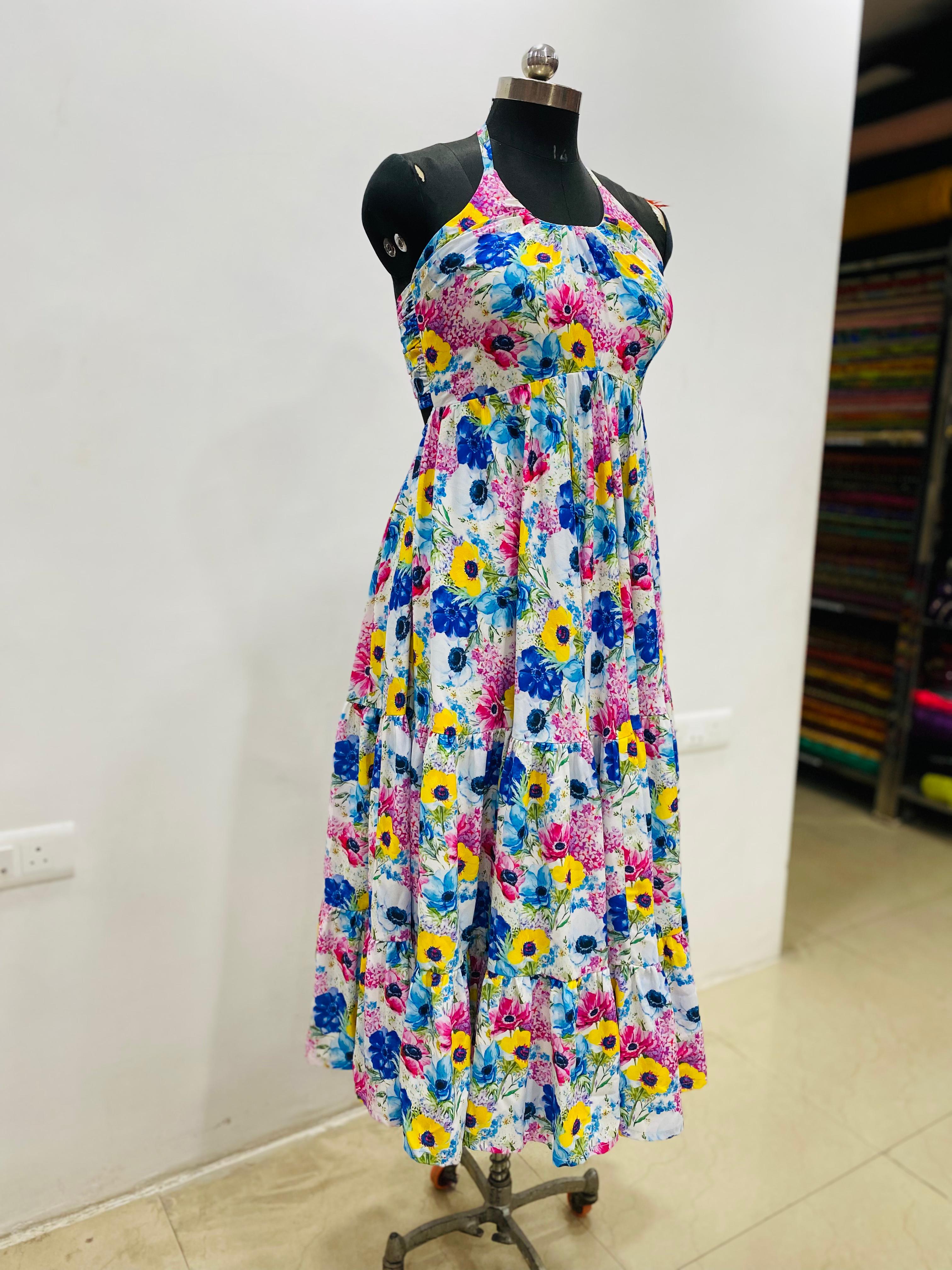 Summer Blossom Flow Maxi