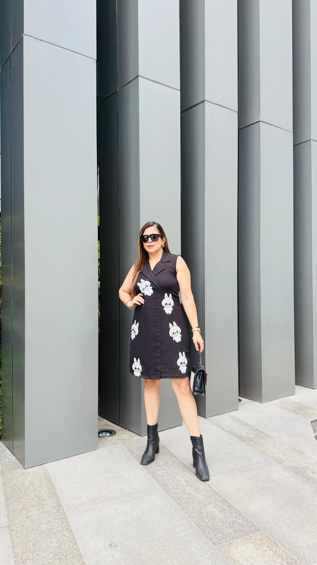 🐰Black Labubu Dress🖤