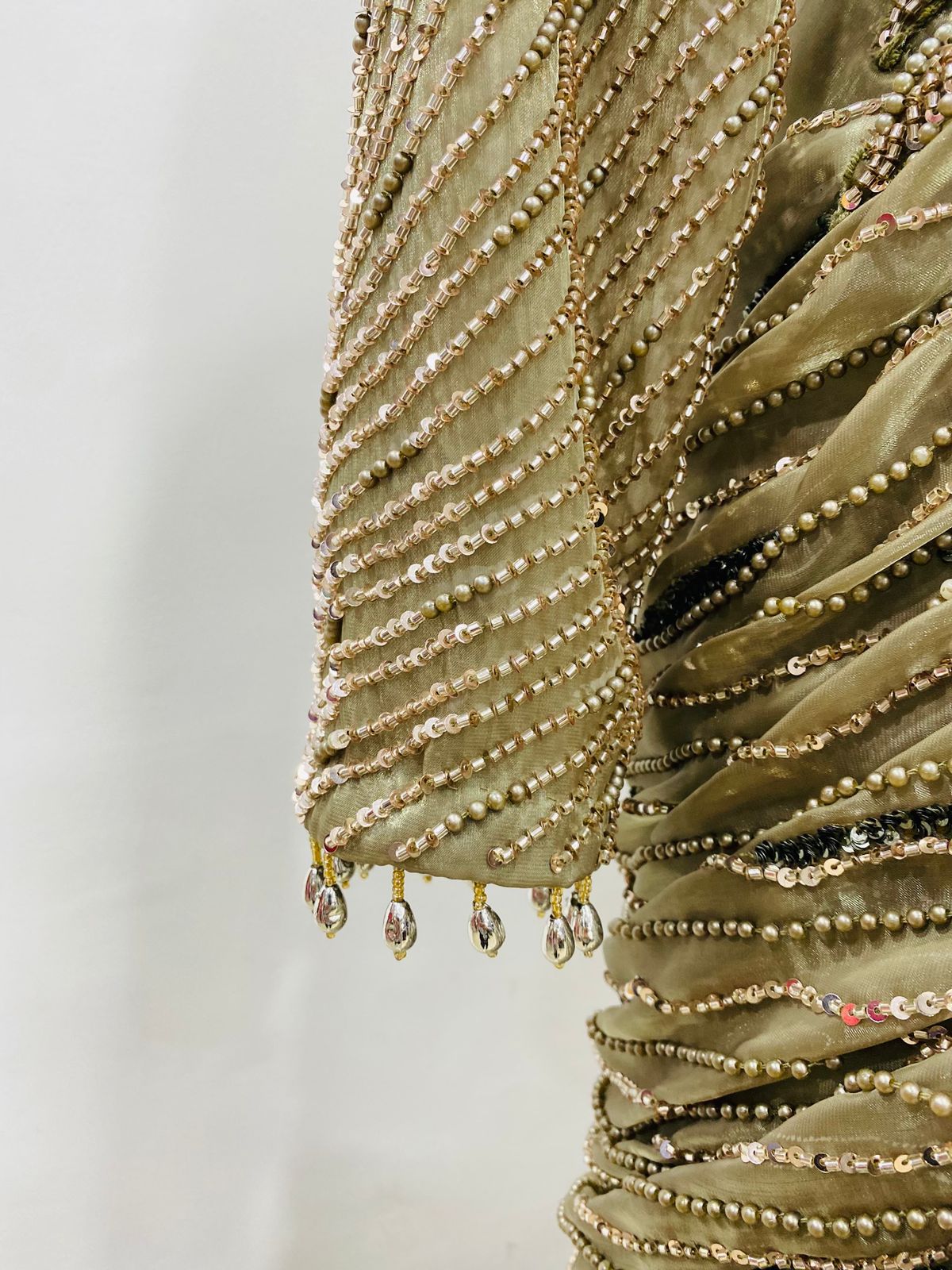 Olive Luxe Fish Cut Saree