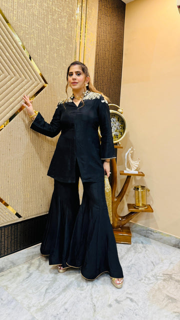Black Cocktail Garara Co-Ord