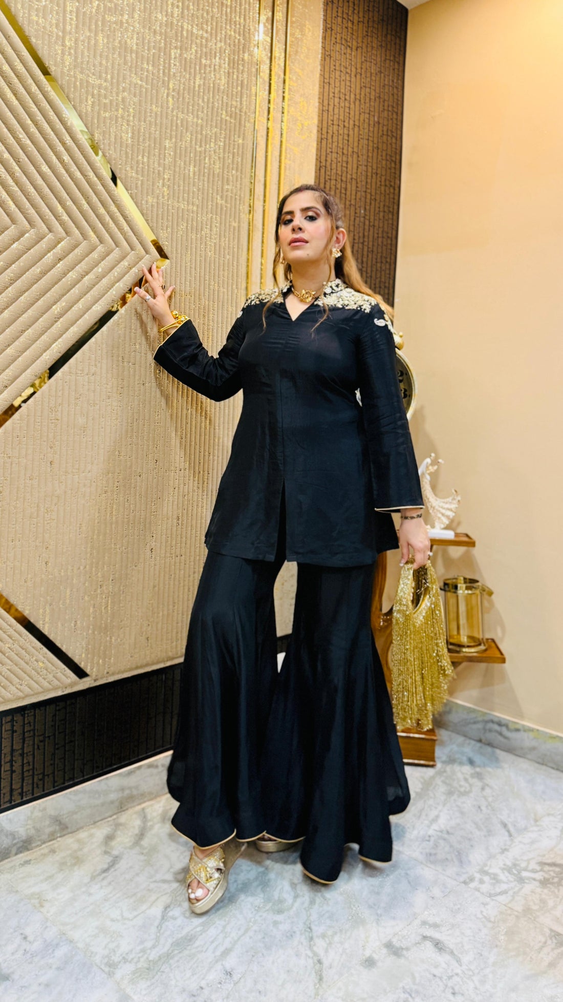 Black Cocktail Garara Co-Ord