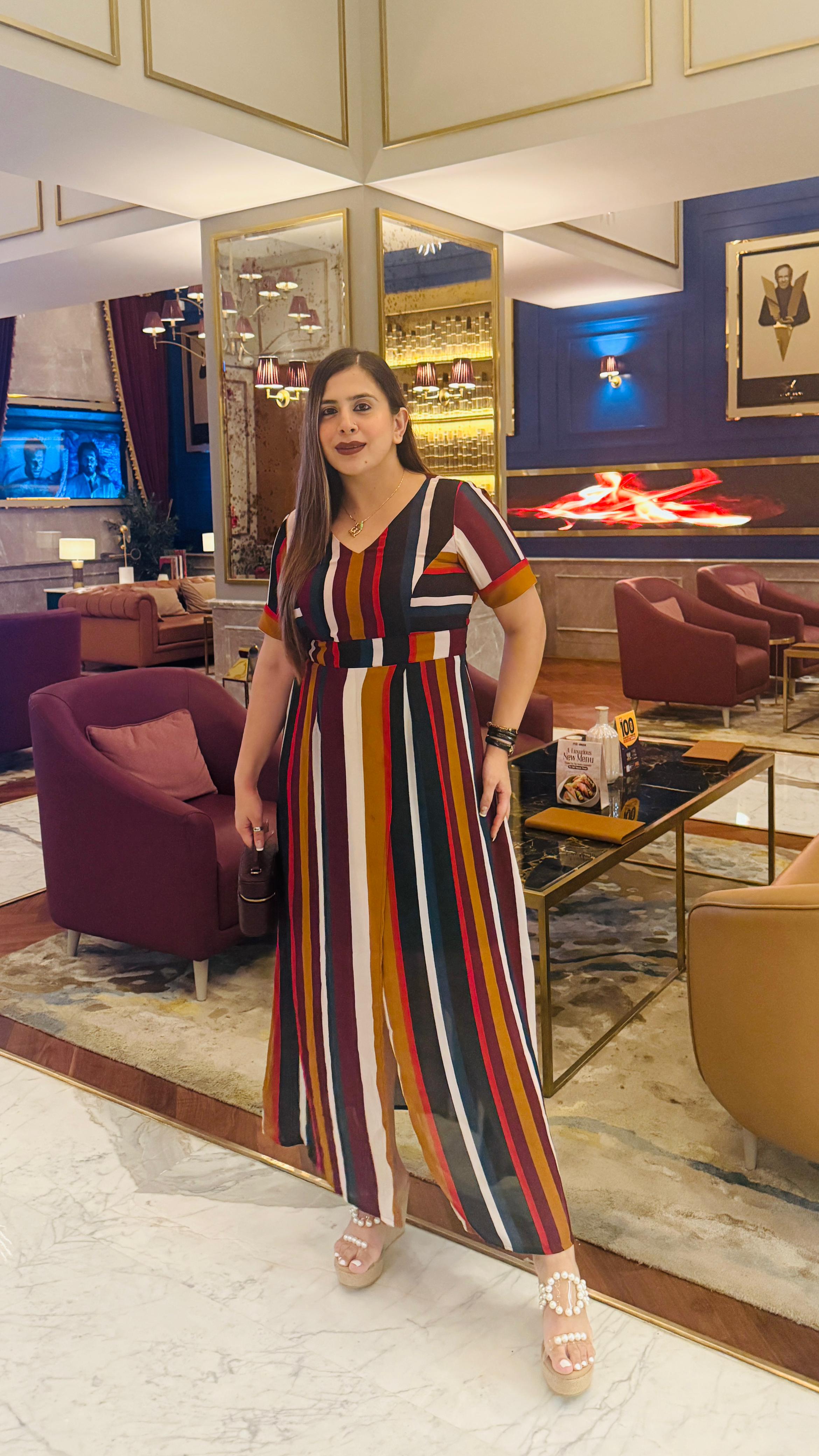 Rainbow Charm Maxi Dress