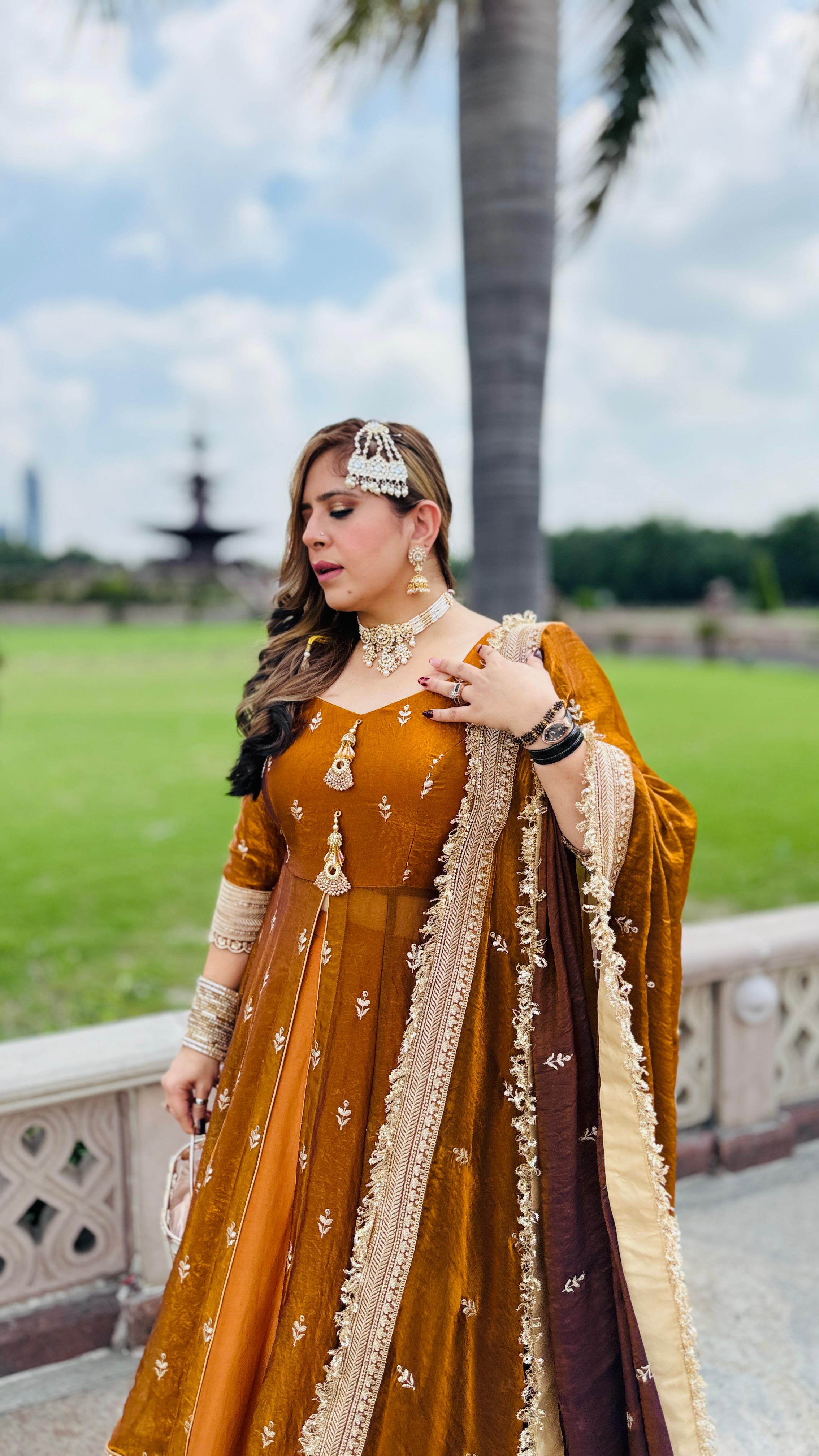 Mustard Wedding Lehenga